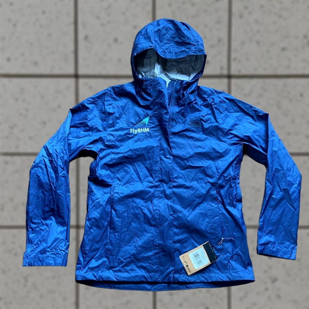 The North Face The North Face Rain Jacket Womens L Blue Hooded Full Zip DryVent Softshell Jacket Size L / US 10 / IT 46 - 1 Thumbnail