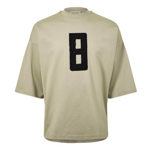 Fear of God 8 Milano Embroidered Jersey T-Shirt Size US M / EU 48-50 / 2 - 5 Thumbnail