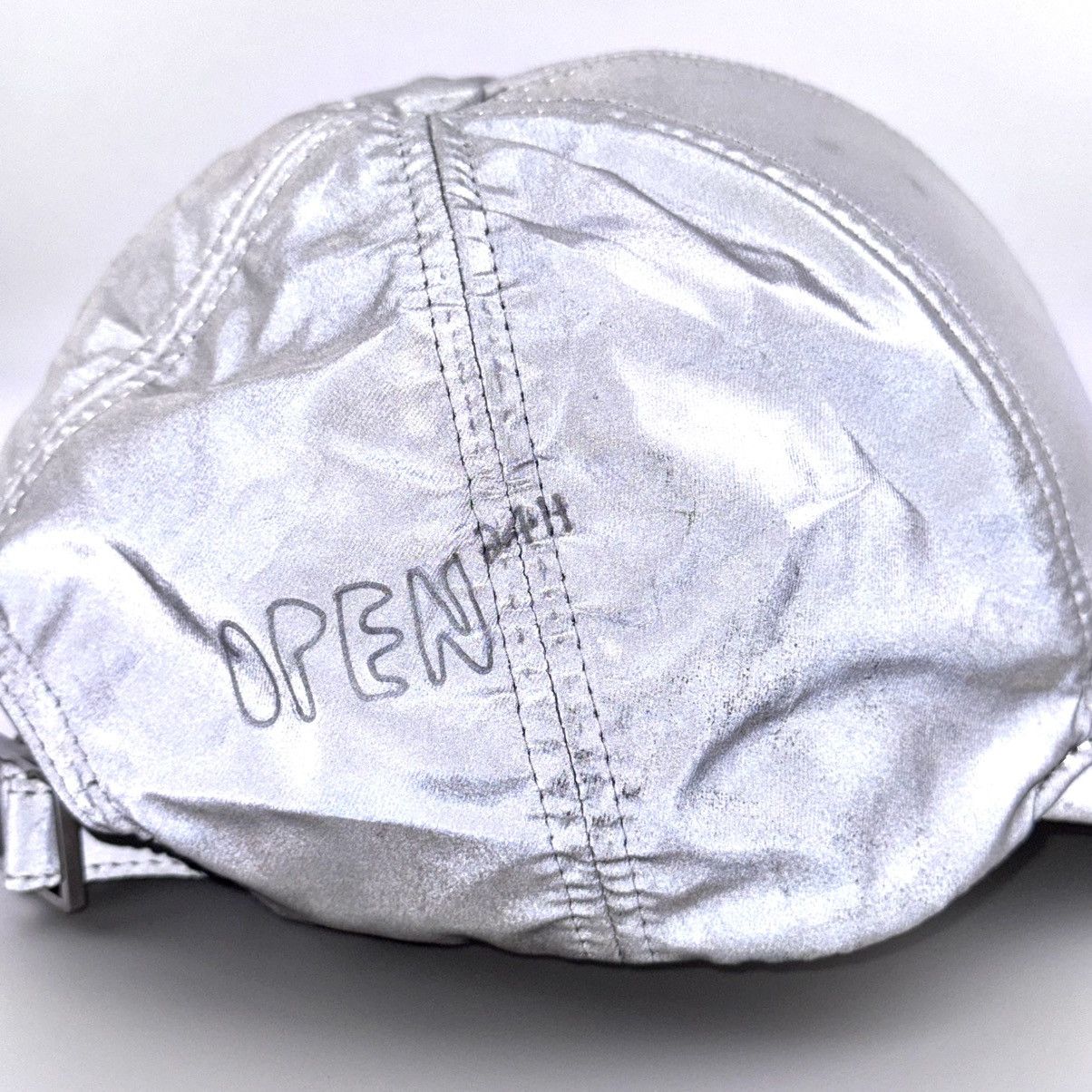 SMFK SMFK Reflective Silver All Over Graphic Sam & Frank Cap Size ONE SIZE - 11 Thumbnail
