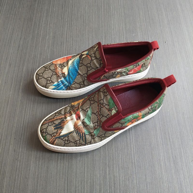 Gucci Gucci Slip-On Casual Shoes in Brown 0079 Size US 8.5 / EU 41-42 - 1 Thumbnail