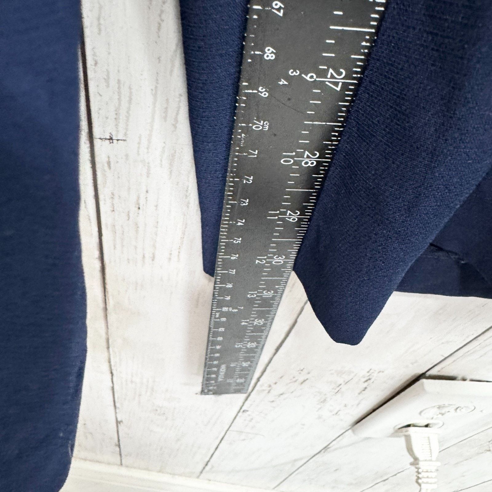 Other Connie Howard Pants Size 18 Navy Blue Pleated Front Trousers Size 40" / US 18 - 5 Thumbnail