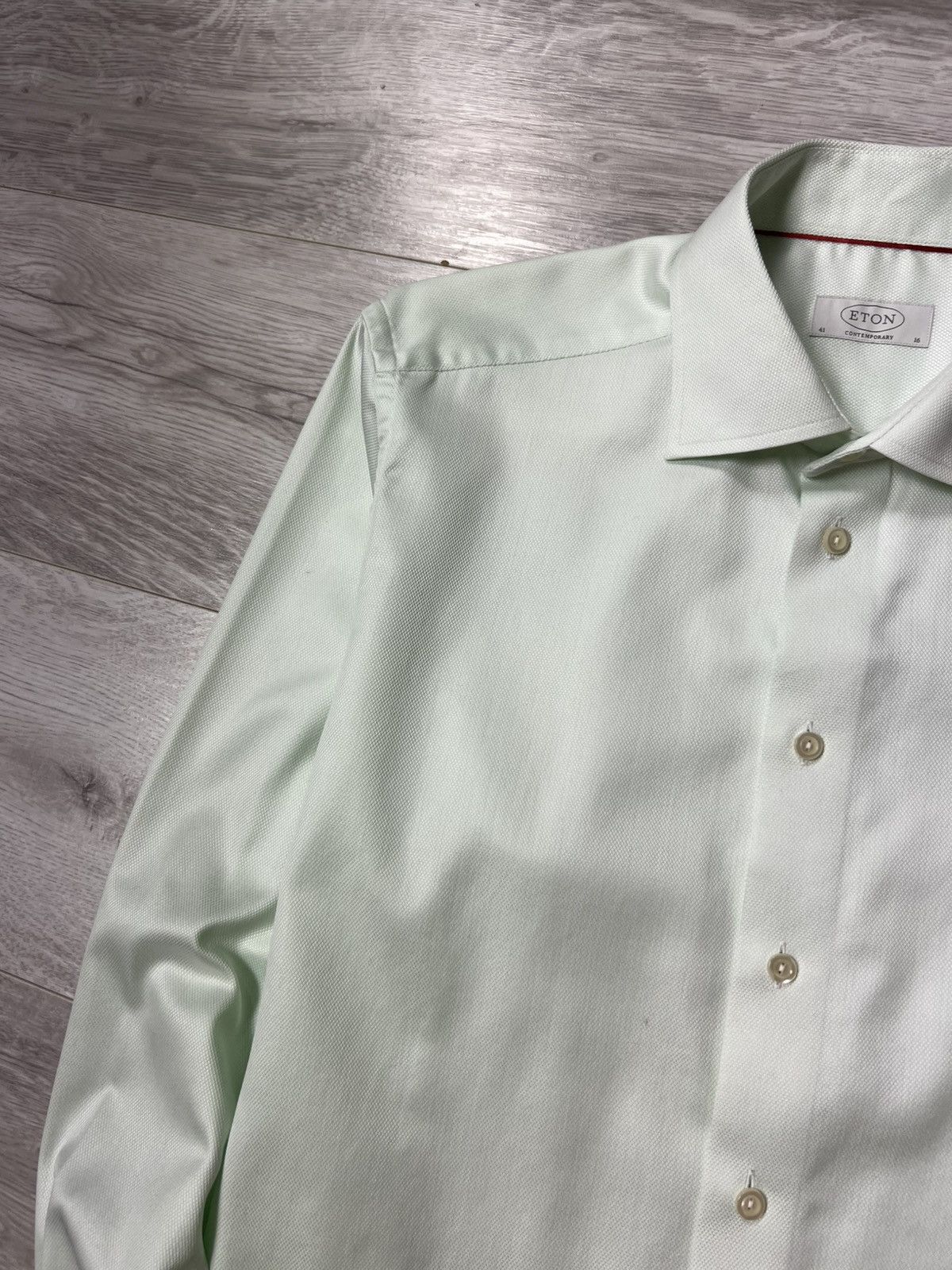 Eton Eton Button Up Long Sleeve Men’s Shirt Size L Size US L / EU 52-54 / 3 - 4 Thumbnail