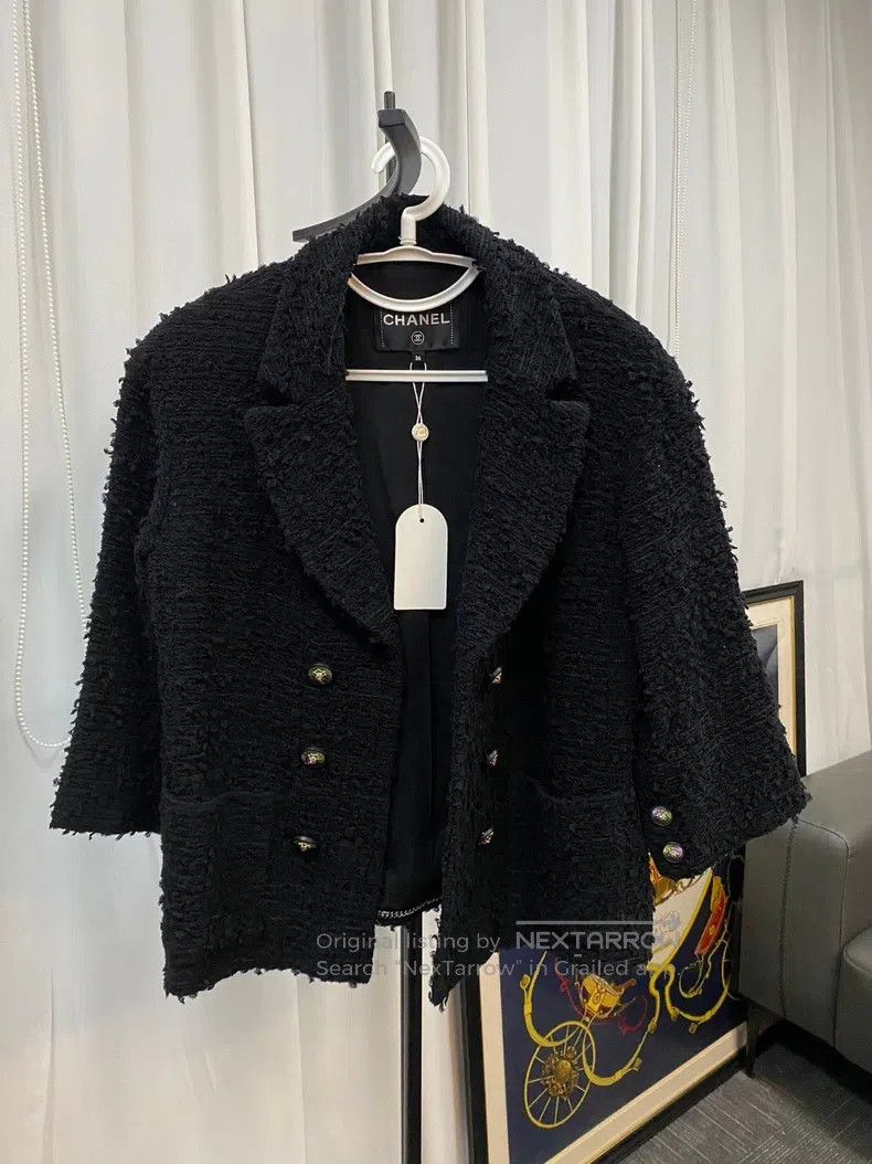 Chanel Chanel Soft denim suit collar jacket Size XS / US 0-2 / IT 36-38 - 1 Thumbnail