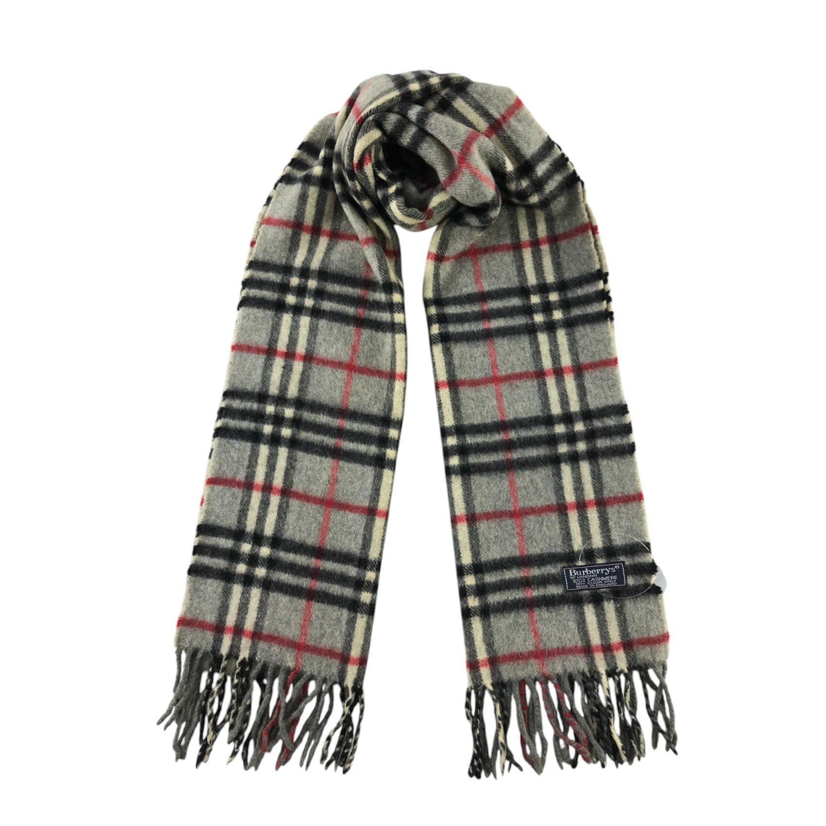 Burberry × Vintage Burberry Scarf / Muffler / Neckwear - WW1861 Size ONE SIZE - 1 Thumbnail