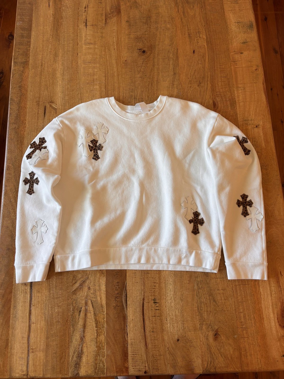 Chrome Hearts Chrome hearts patch sweater Size US L / EU 52-54 / 3 - 1 Thumbnail