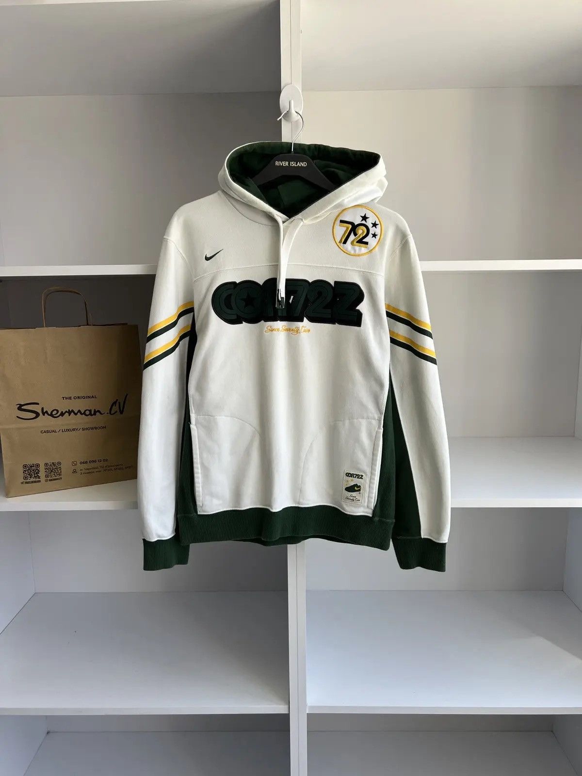 Corteiz × Nike × Vintage Vintage Nike Corteiz Hoodie Size US S / EU 44-46 / 1 - 3 Thumbnail
