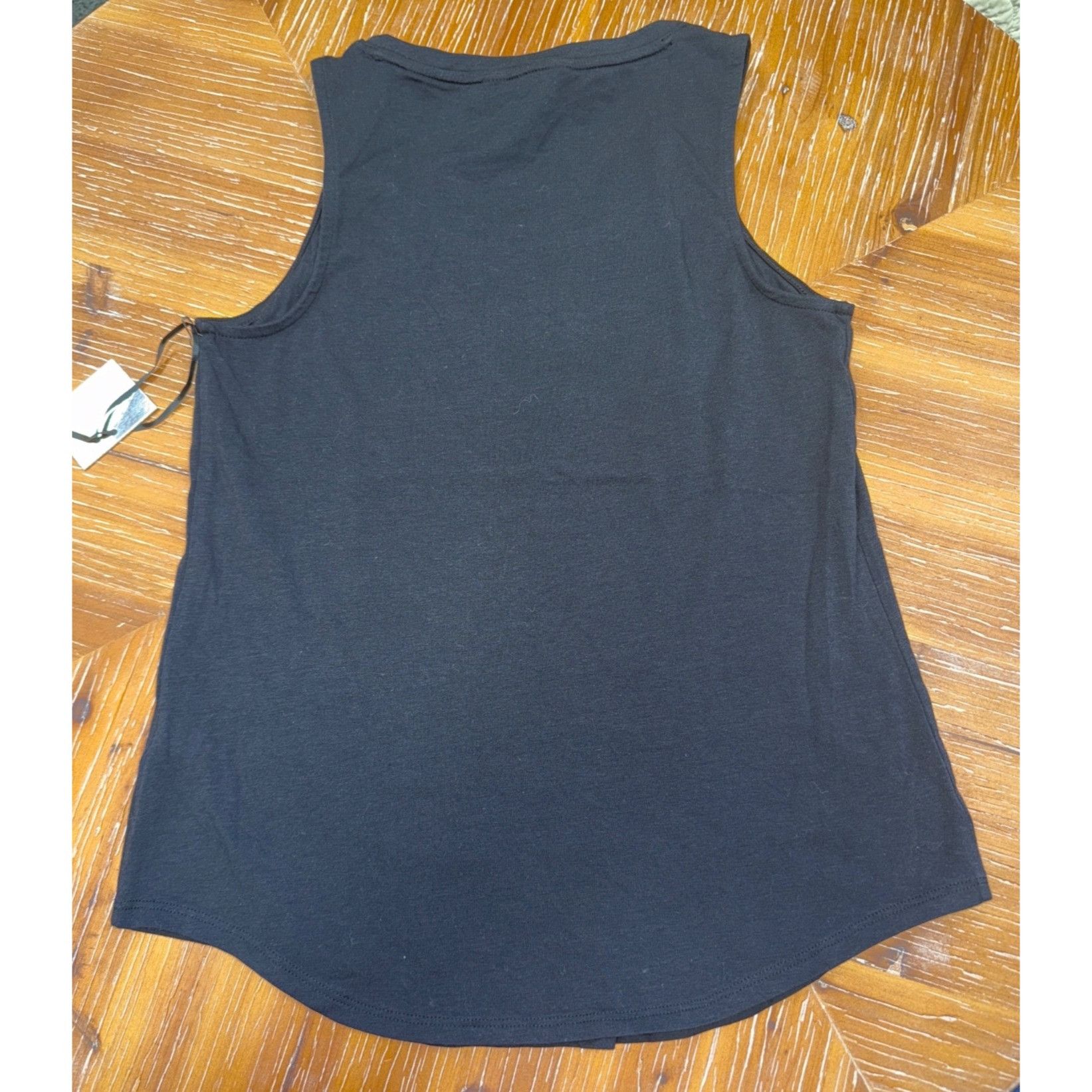 Other Petite Simply Vera Vera Wang Longline Tank Womens XS Black S Size XS / US 0-2 / IT 36-38 - 7 Thumbnail