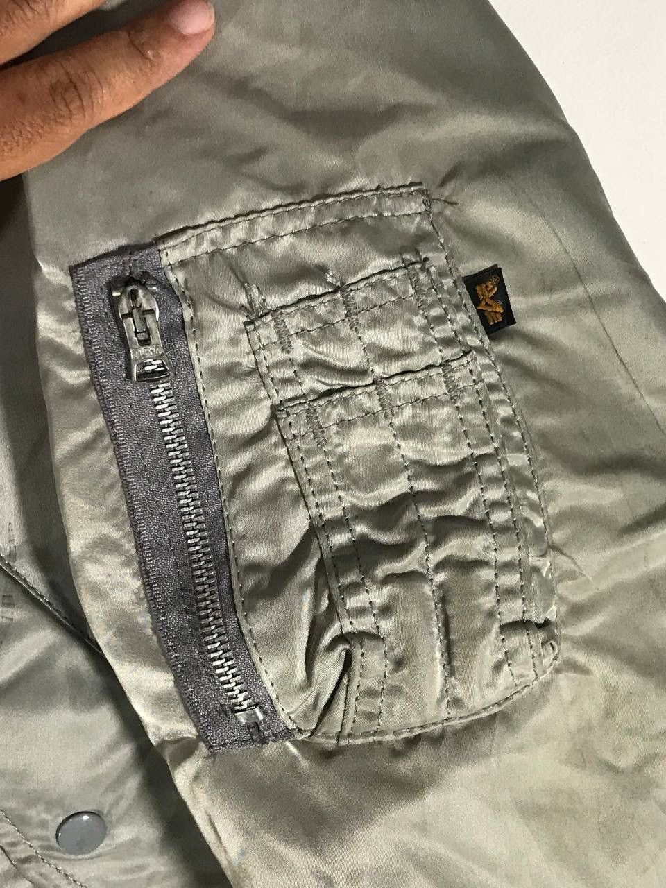 Alpha Industries Vintage Ma-1 alpha industries bomber flight jacket Size US L / EU 52-54 / 3 - 7 Thumbnail