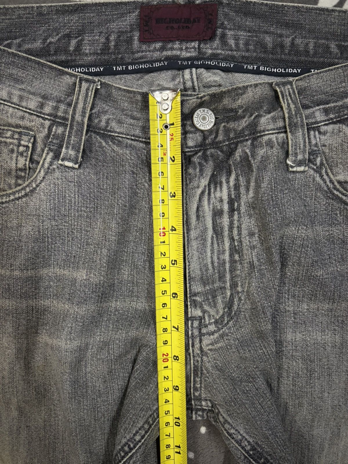 Japanese Brand Japanese Brand TMT Big Holiday Patchwork Distressed Jeans Size US 33 - 16 Thumbnail