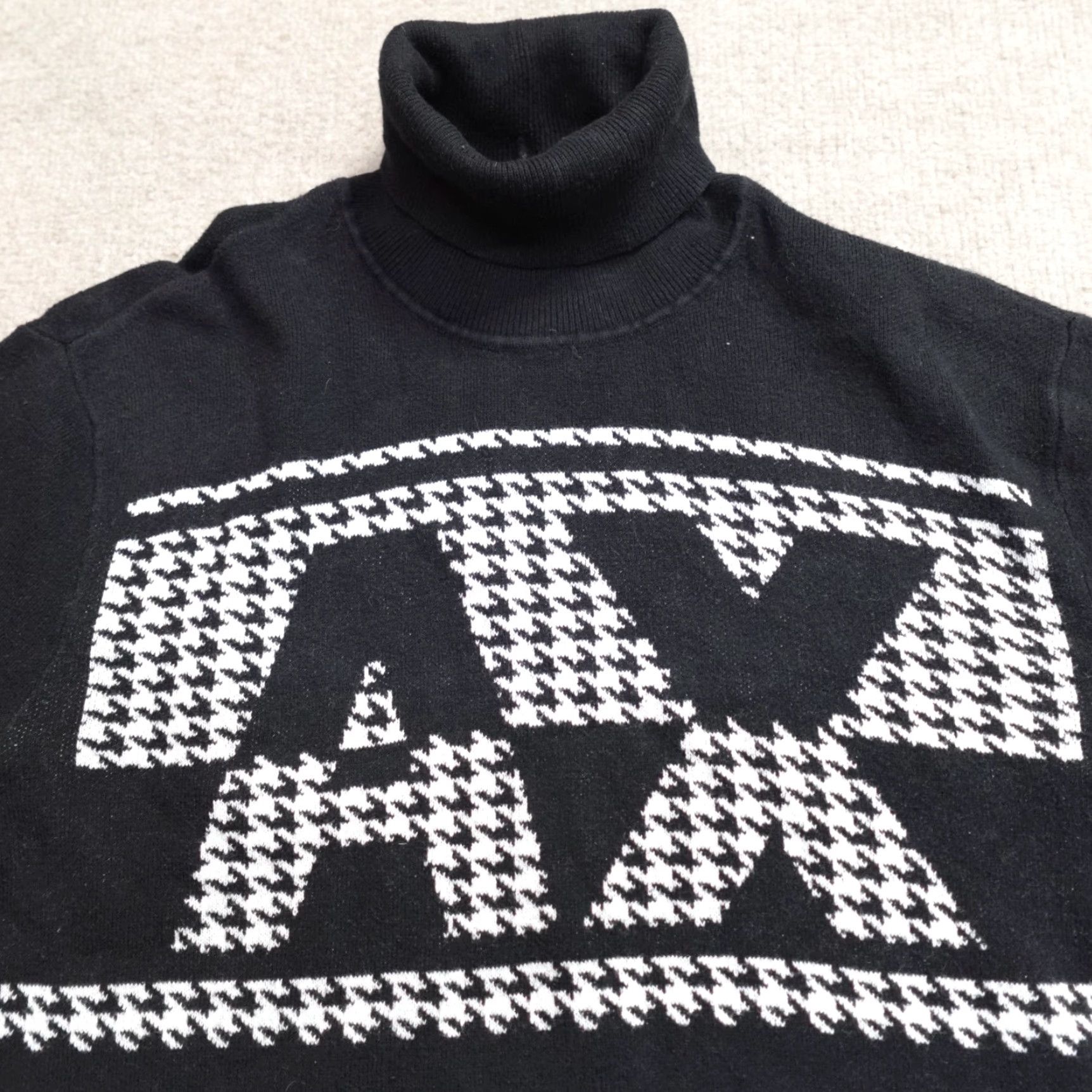Armani Exchange Armani Exchange Sweater Pullover Knit M Black Size US M / EU 48-50 / 2 - 2 Thumbnail
