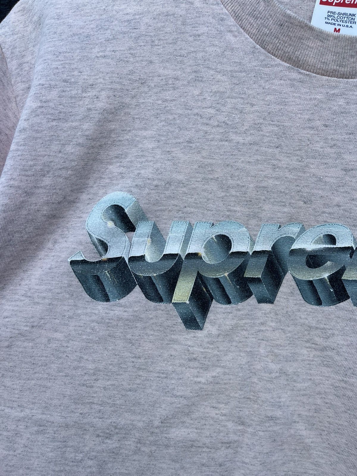Supreme Supreme Chrome logo box t-shirt Size US M / EU 48-50 / 2 - 7 Thumbnail