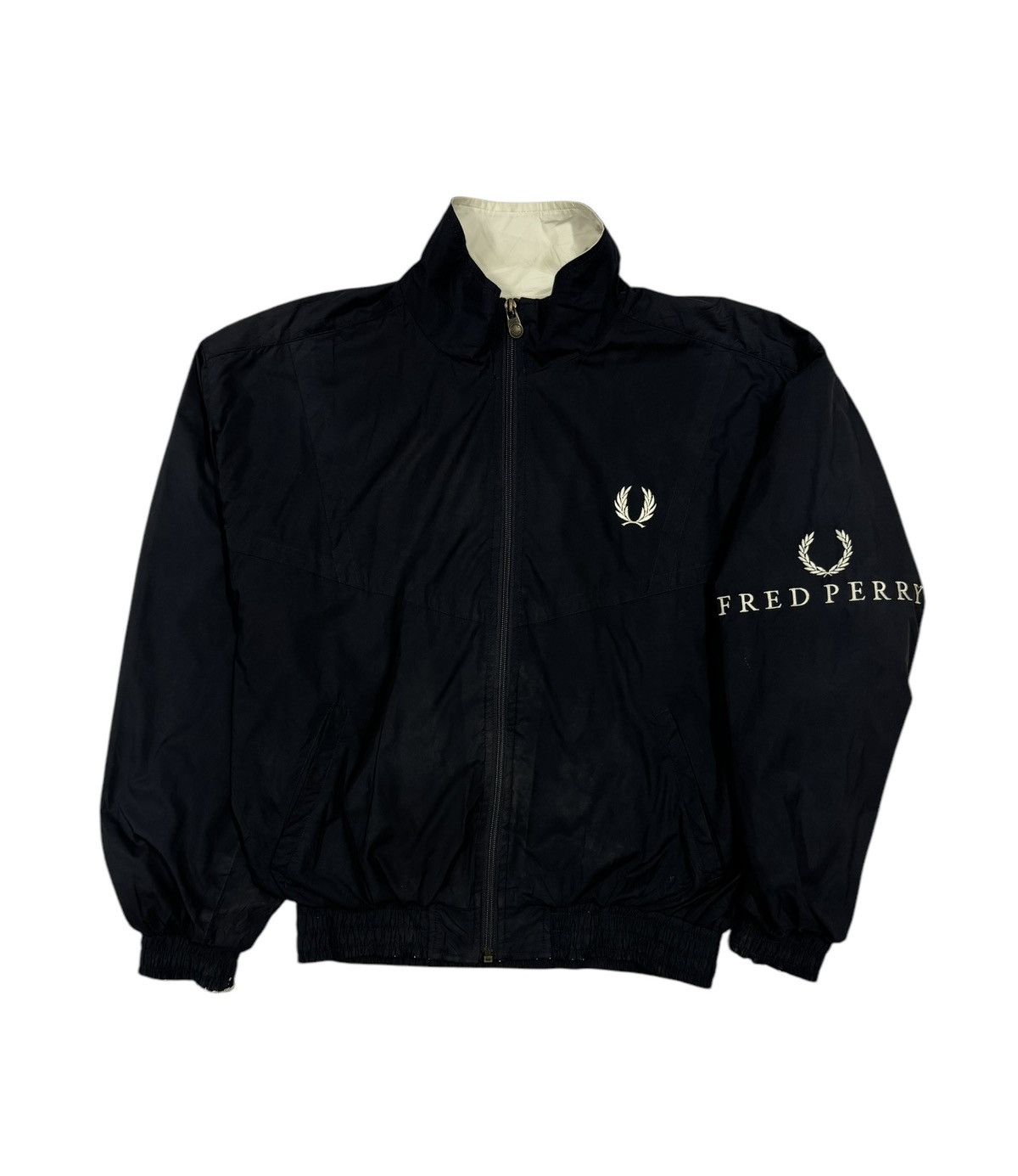 Fred Perry × Vintage Vtg🔥90’s Fred Perry Track Top Windbreaker Jacket#19 Size US L / EU 52-54 / 3 - 1 Thumbnail