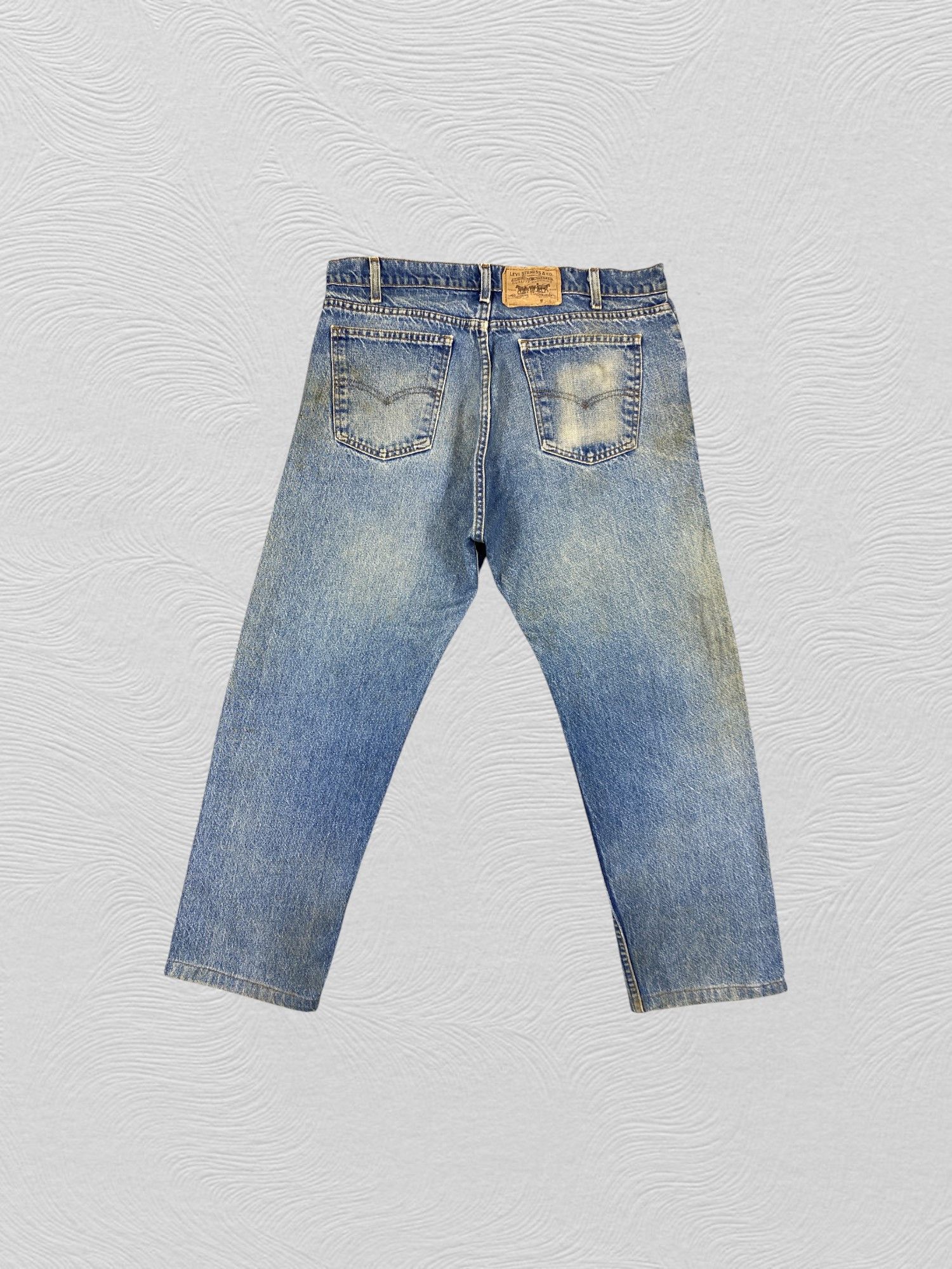 Levi's Vintage Levi's Made in USA Rusty Denim 37 x 27.5 -JN530 Size US 37 - 2 Thumbnail