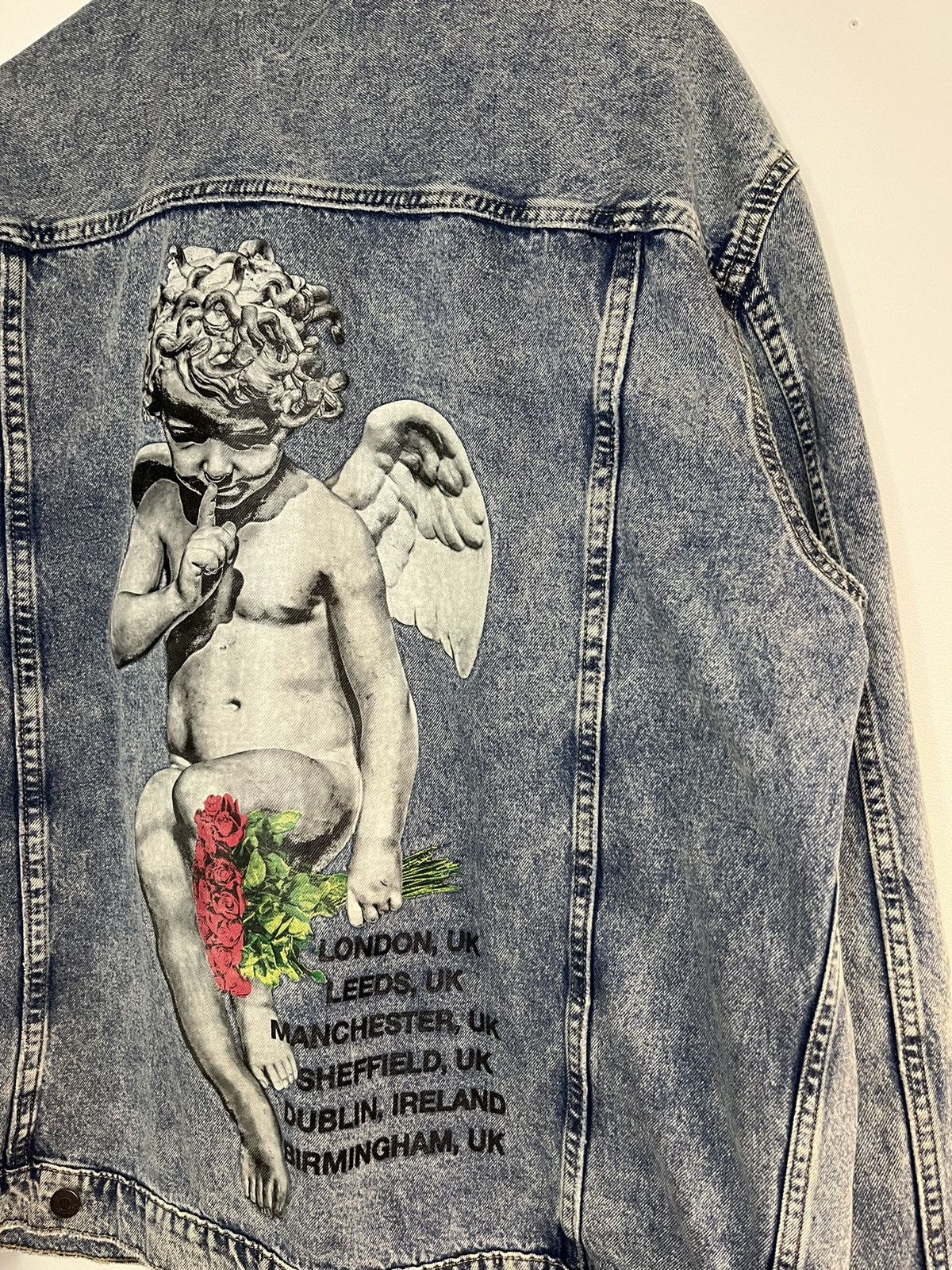 H&M × Vintage × Young Thug Young Thug 2018 Limited Denim Jacket Size US XL / EU 56 / 4 - 3 Thumbnail
