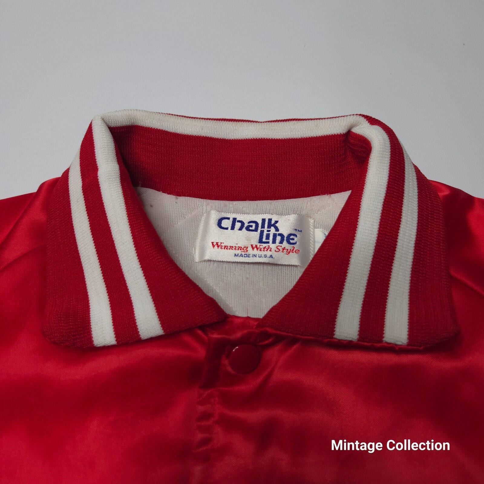 Chalk Line VINTAGE SAN FRANCISCO SF 49ERS CHALK LINE BOMBER JACKET M Size US M / EU 48-50 / 2 - 4 Thumbnail