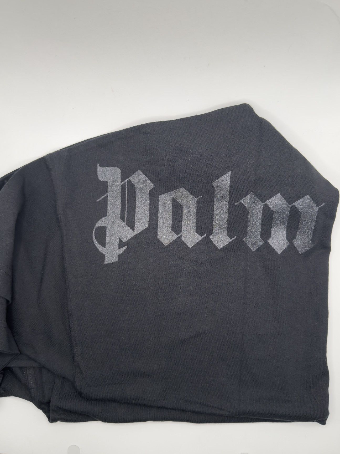 Palm Angels Palm Angels Glitter Logo Tee M Size US M / EU 48-50 / 2 - 5 Thumbnail