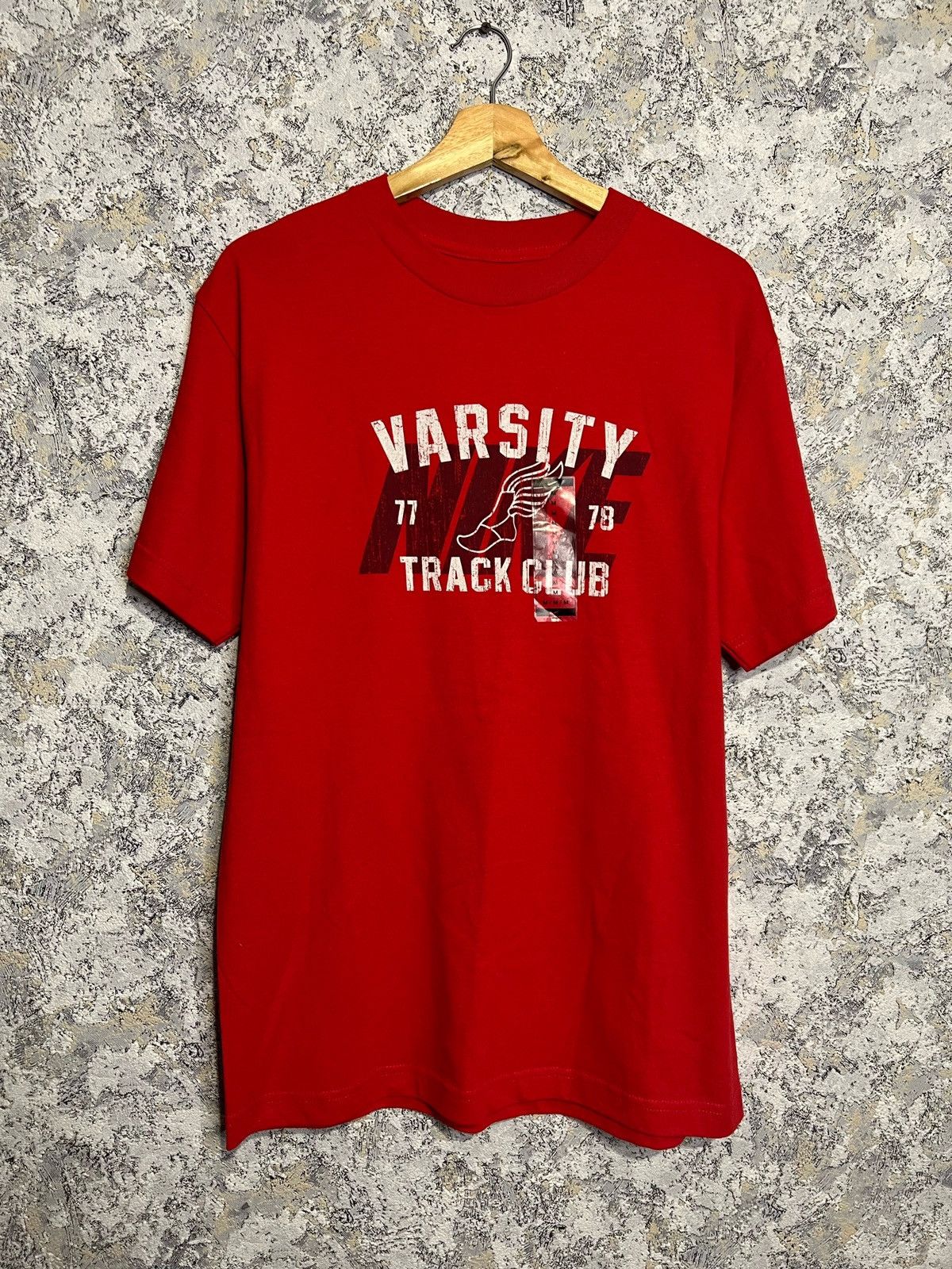 Nike × Vintage (New) Nike Vintage 90s Red T-shirts Big Logo Size US M / EU 48-50 / 2 - 1 Thumbnail