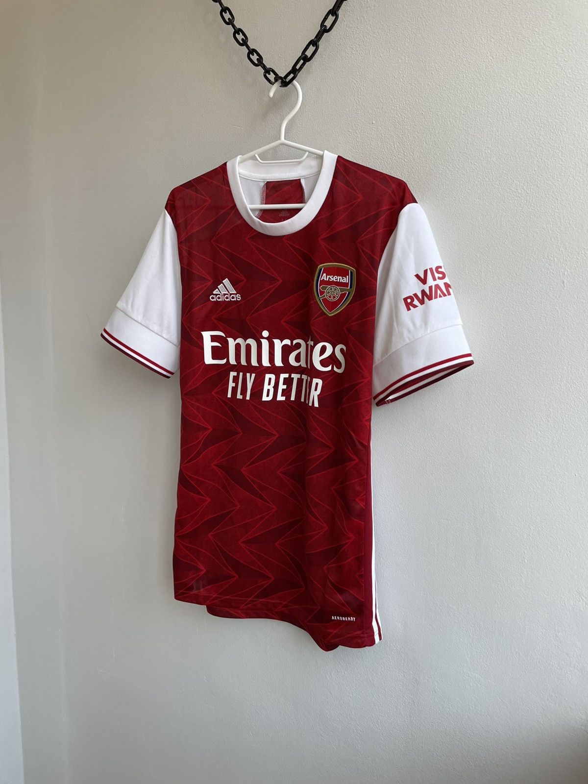 Adidas ARSENAL LONDON 2020 2021 HOME FOOTBALL SHIRT SOCCER JERSEY Size US M / EU 48-50 / 2 - 2 Thumbnail