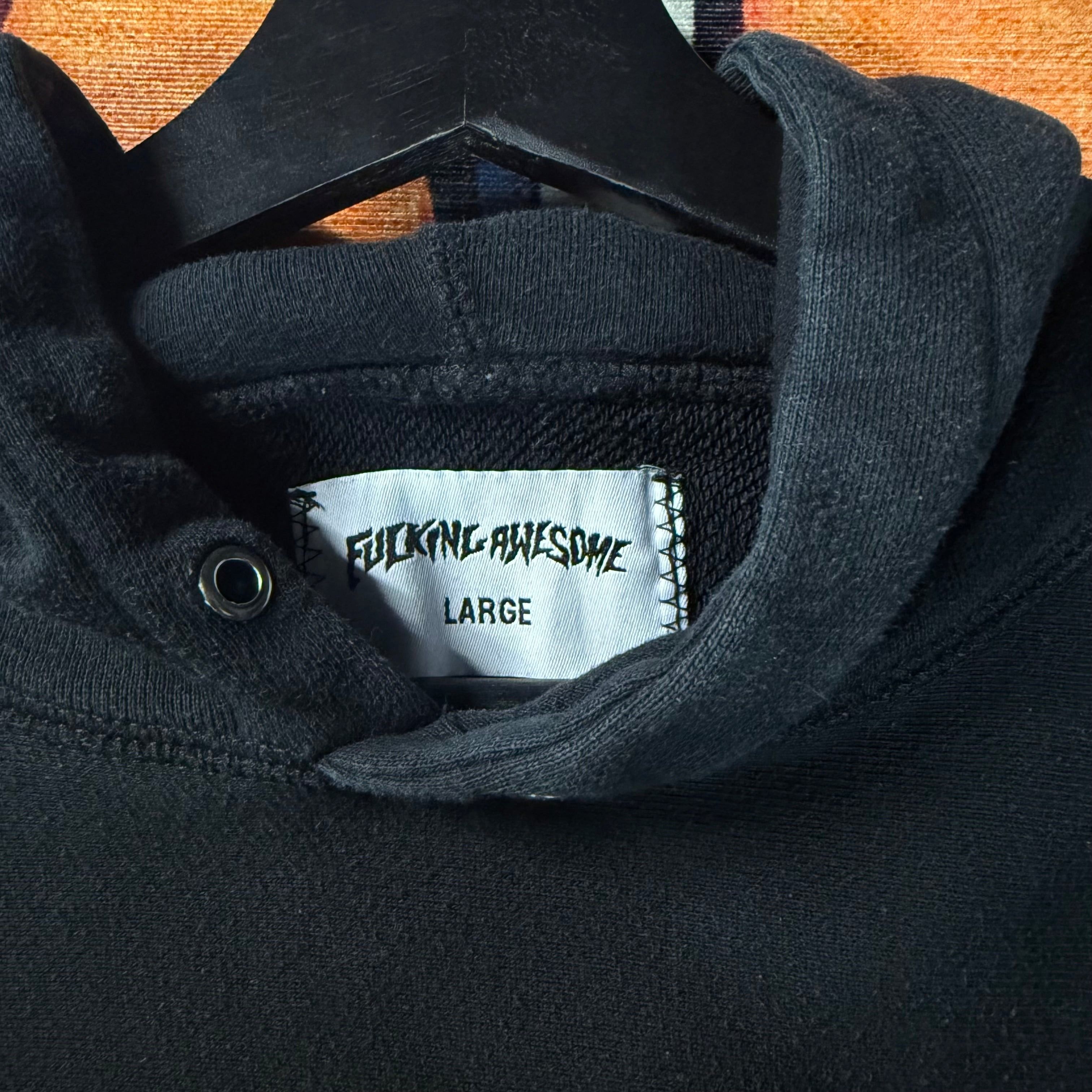 Fucking Awesome Fucking Awesome Yellow OG Logo Hoodie Size Large Size US L / EU 52-54 / 3 - 3 Thumbnail