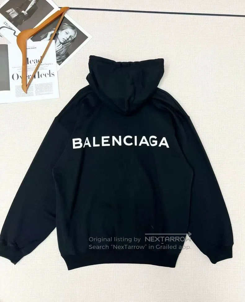 Balenciaga Balenciaga Logo Letter Sweatshirt Size US L / EU 52-54 / 3 - 3 Thumbnail