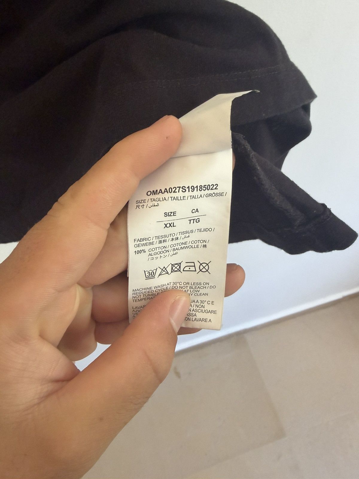 Off-White Off White Small Logo TEE Size US XL / EU 56 / 4 - 8 Thumbnail