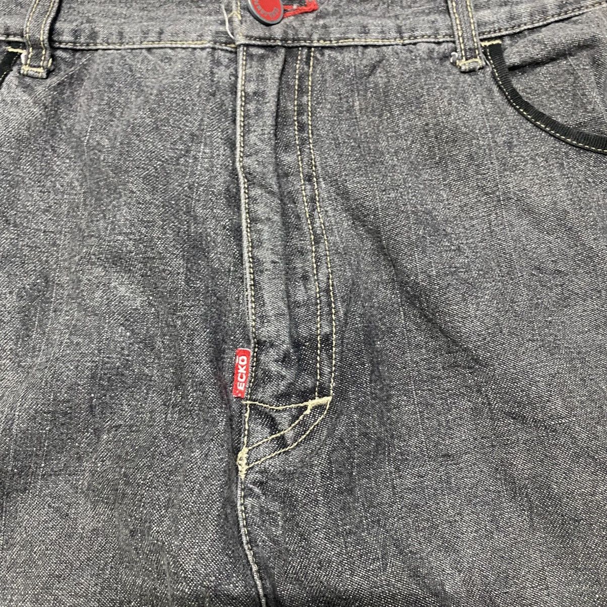 Ecko Unltd. Vintage Ecko Complex Black Baggy Jeans Anti Fray System Size US 36 / EU 52 - 21 Thumbnail