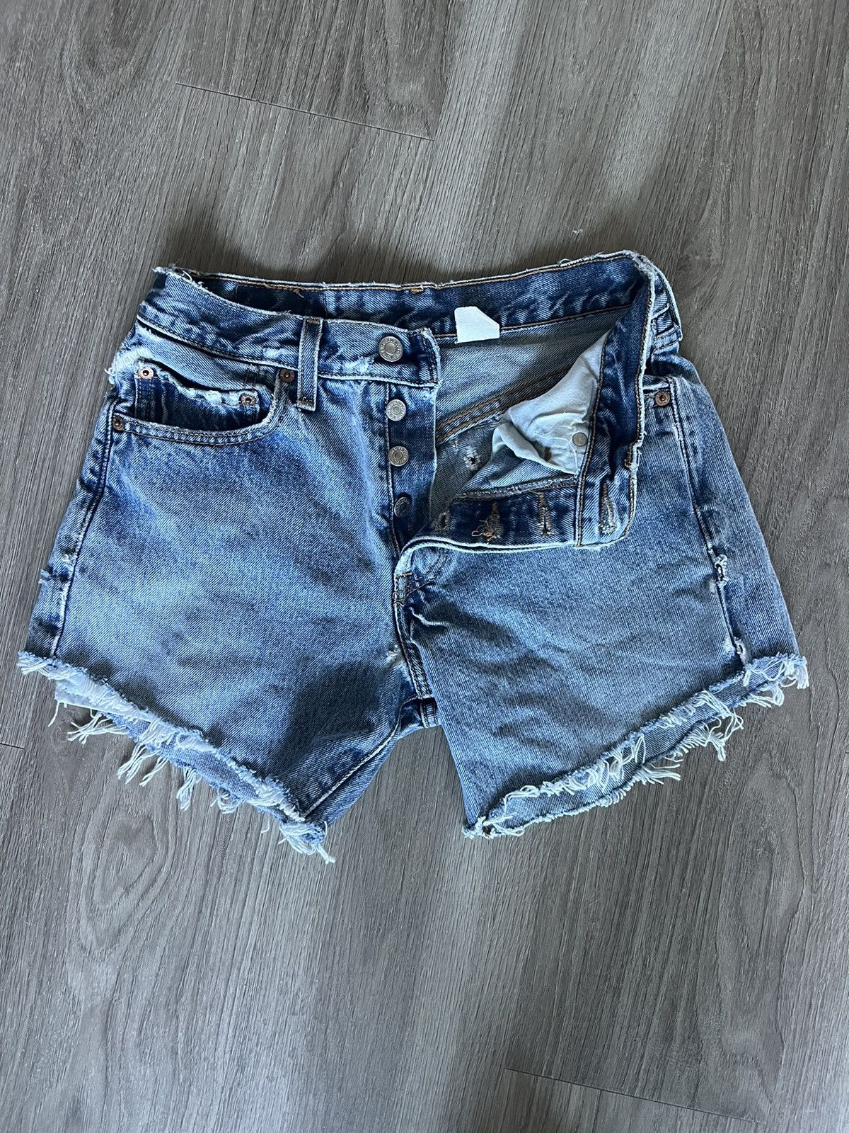 Levi's Levi’s 501 Shorts Size 24" / US 00 / IT 34 - 2 Thumbnail
