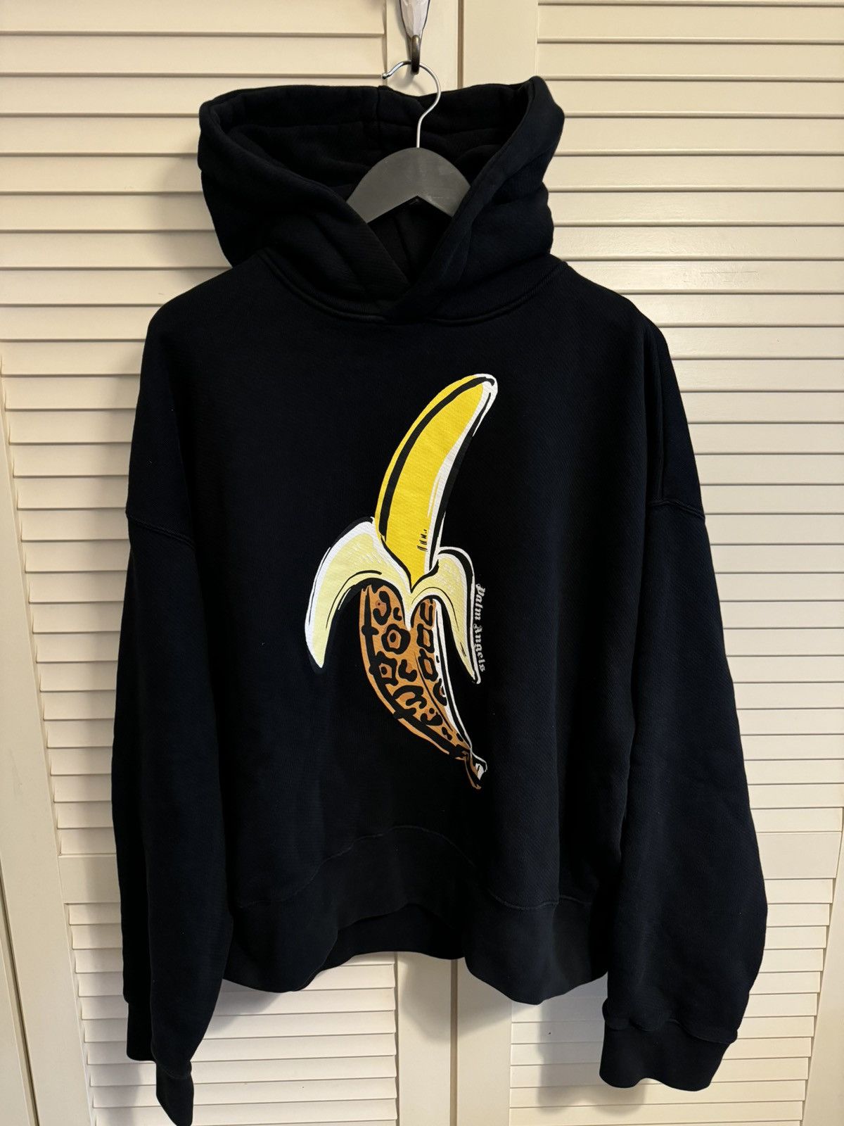 Palm Angels Palm Angels Banana Cotton Hoodie Size US M / EU 48-50 / 2 - 1 Thumbnail