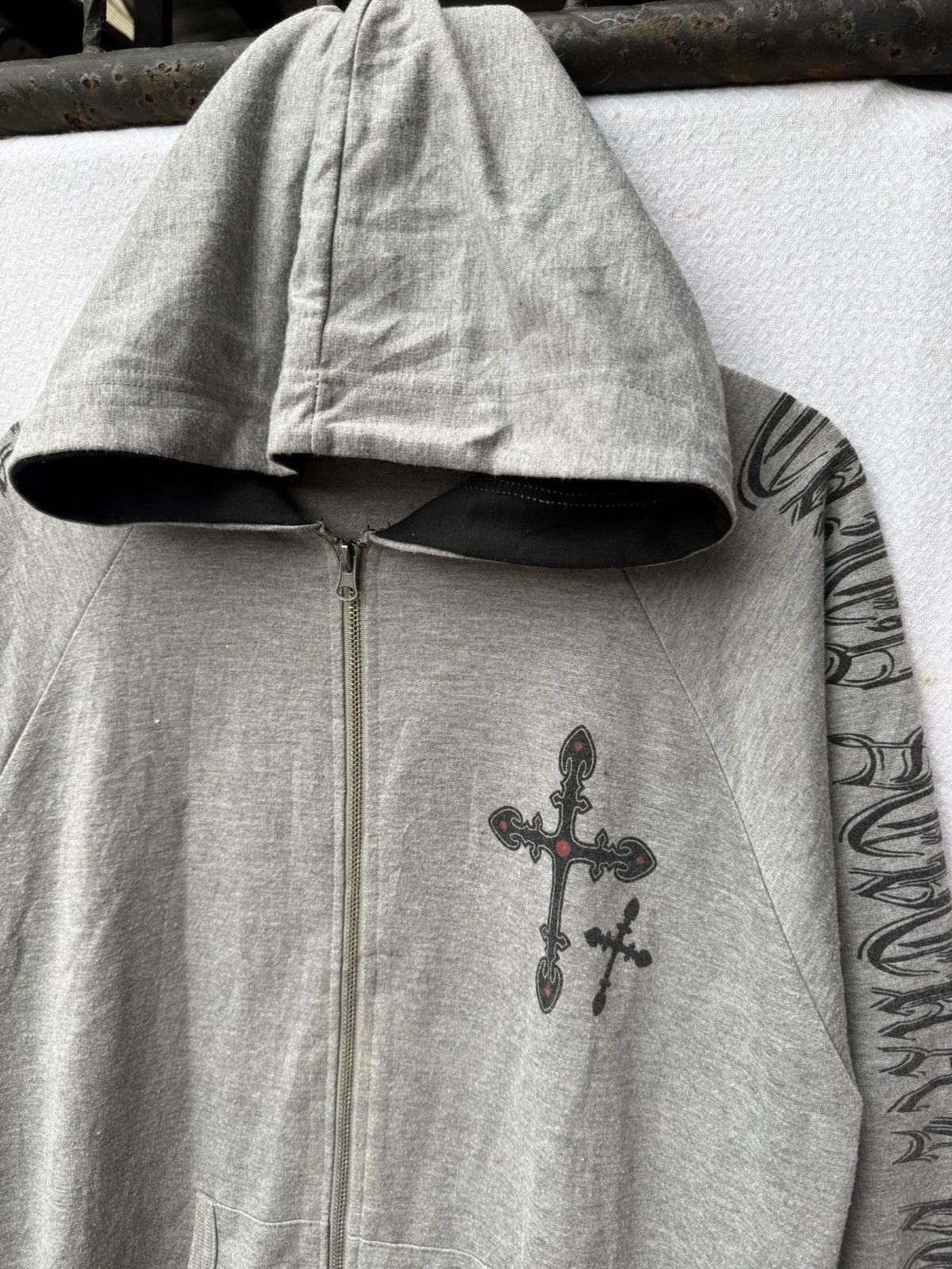 Japanese Brand Digdeep japanese zip hoodie cross ifsixwasnine lgb Size US L / EU 52-54 / 3 - 7 Thumbnail