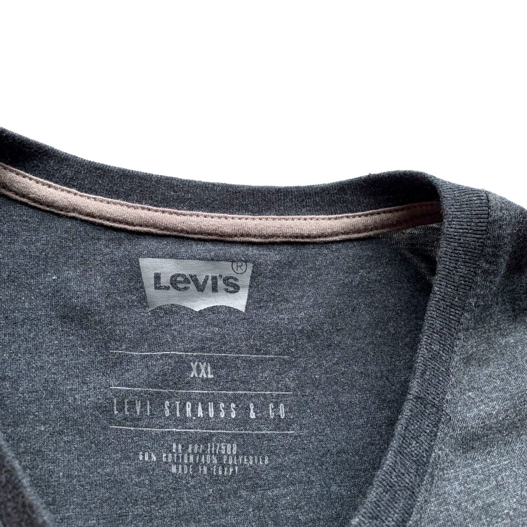 Levi's Levi's Henley Shirt Mens 2XL Gray Thermal Long Sleeve Casual Outdoor NEW Size US XXL / EU 58 / 5 - 3 Thumbnail