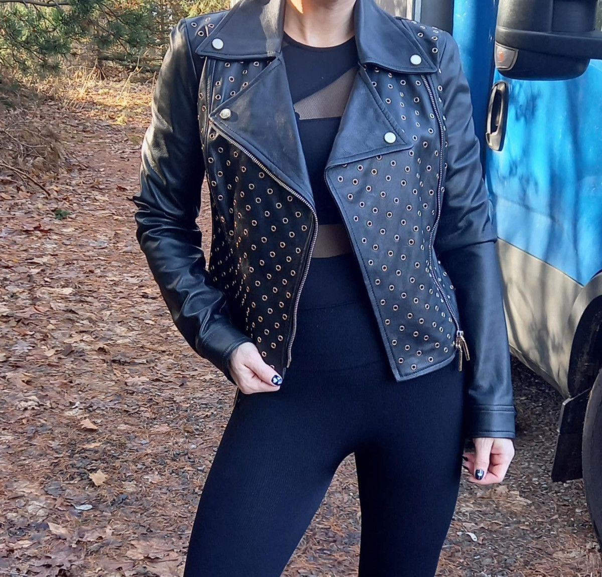 Other Gill Santucci Leather jacket Size S / US 4 / IT 40 - 1 Thumbnail