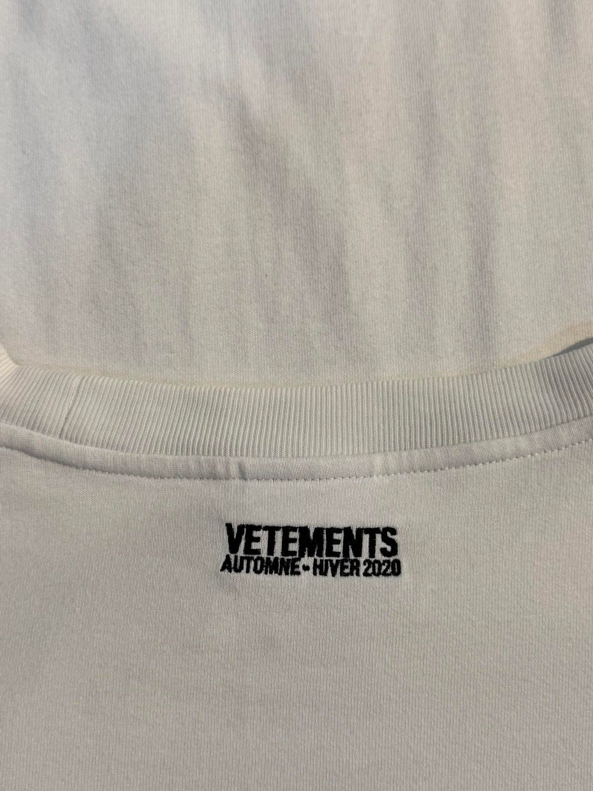 Vetements Vetements “Anarchy” Oversized tee Size US S / EU 44-46 / 1 - 8 Thumbnail