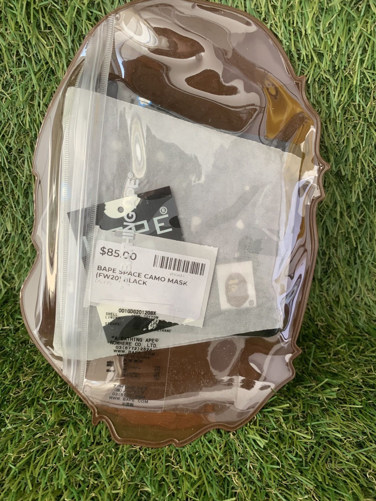 Bape Bape Face Mask Glow In the Dark "Space" Size ONE SIZE - 3 Thumbnail