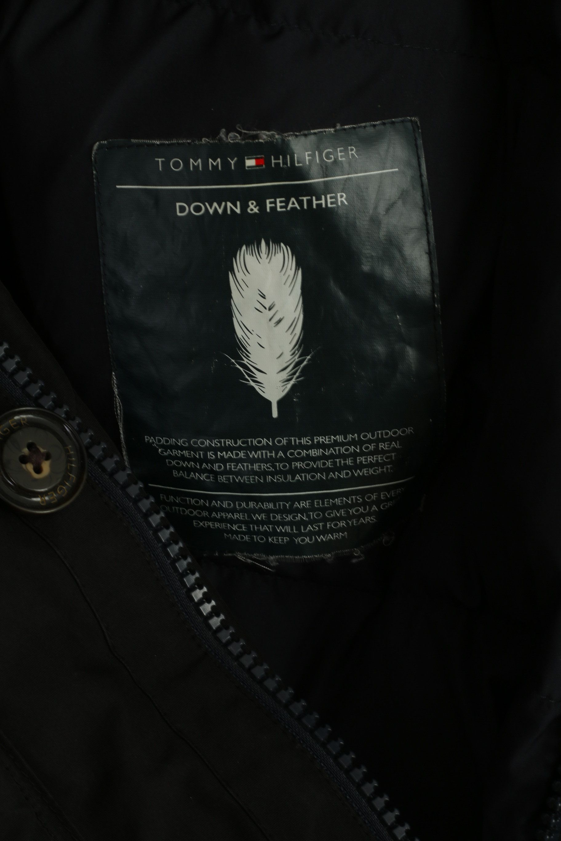 Tommy Hilfiger Tommy Hilfiger Men L Jacket Black Hampton 0149 Size US L / EU 52-54 / 3 - 5 Thumbnail