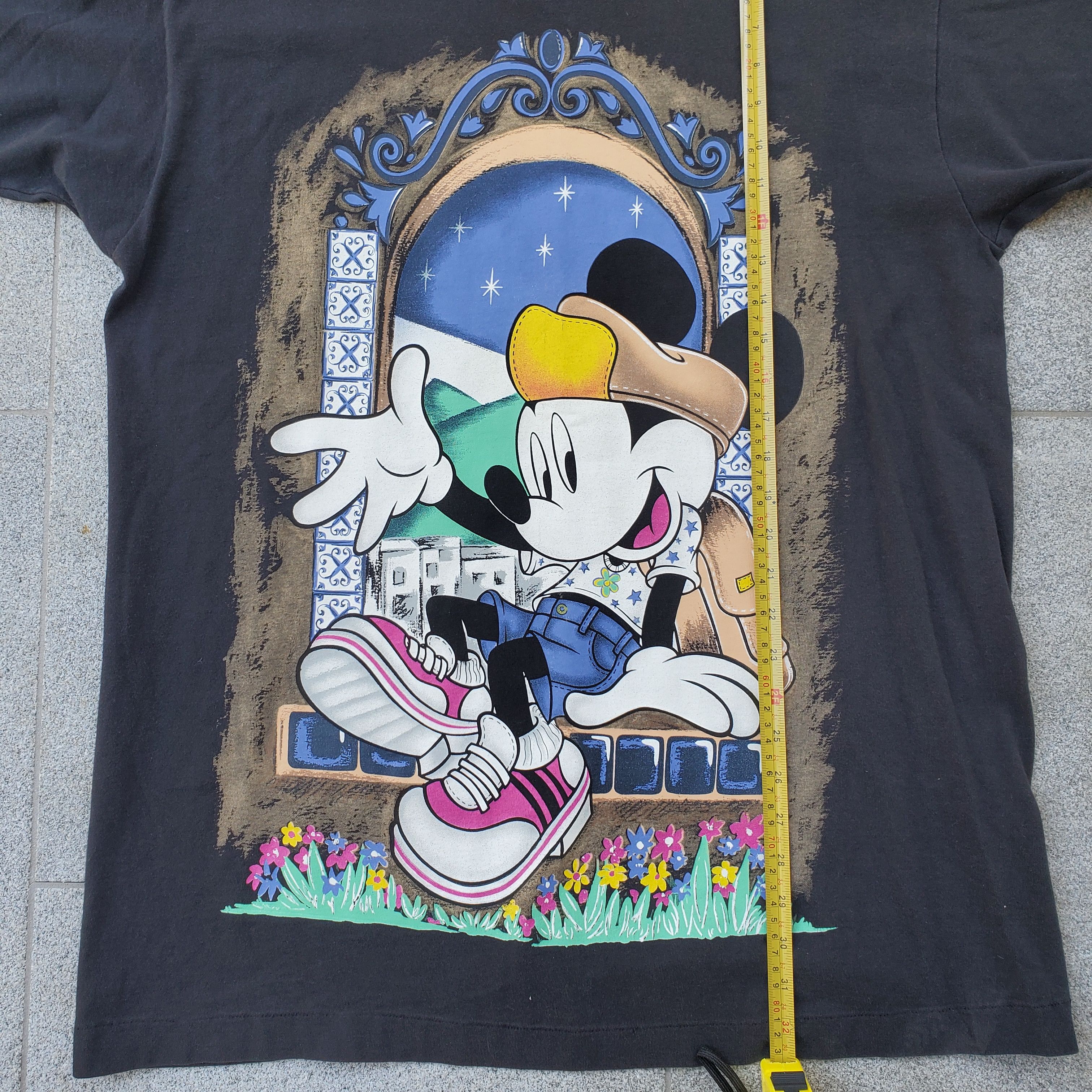 Disney Rare 90s Unlimited Jerry Leigh Mickey Mouse Shirt Black XL Size US XL / EU 56 / 4 - 5 Thumbnail