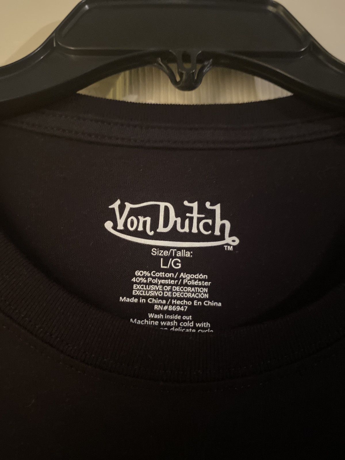 Von Dutch Von Dutch Logo tee Size US L / EU 52-54 / 3 - 3 Thumbnail