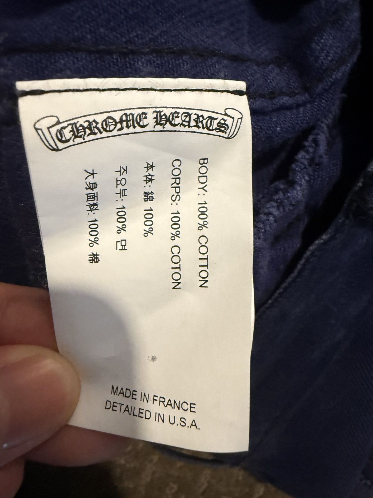 Chrome Hearts French Vic Limited Jeans Size US 32 / EU 48 - 3 Thumbnail