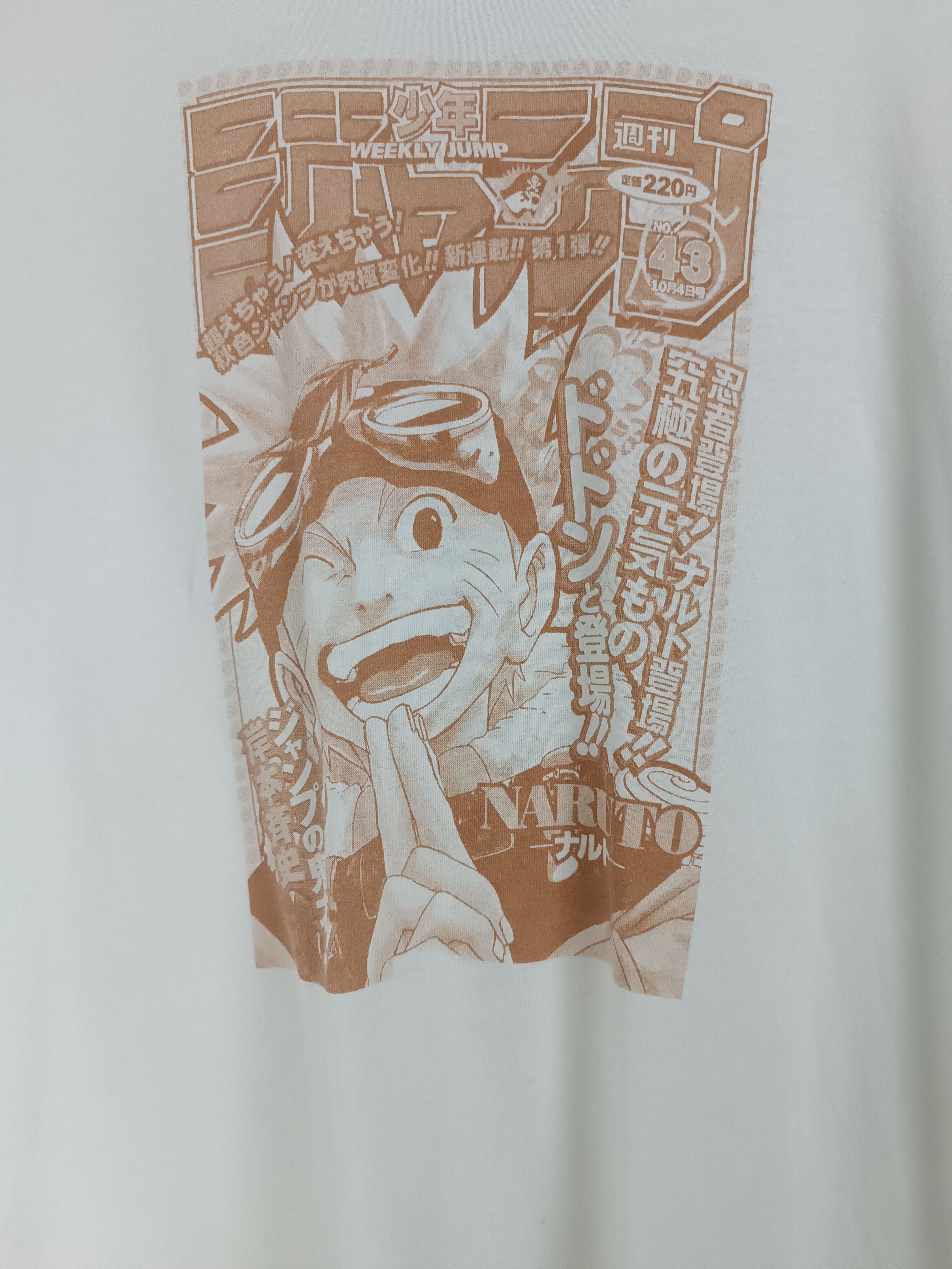 Vintage VINTAGE Y2K FADED NARUTO SHONEN JUMP PROMO TEE VERY RARE Size US M / EU 48-50 / 2 - 8 Thumbnail