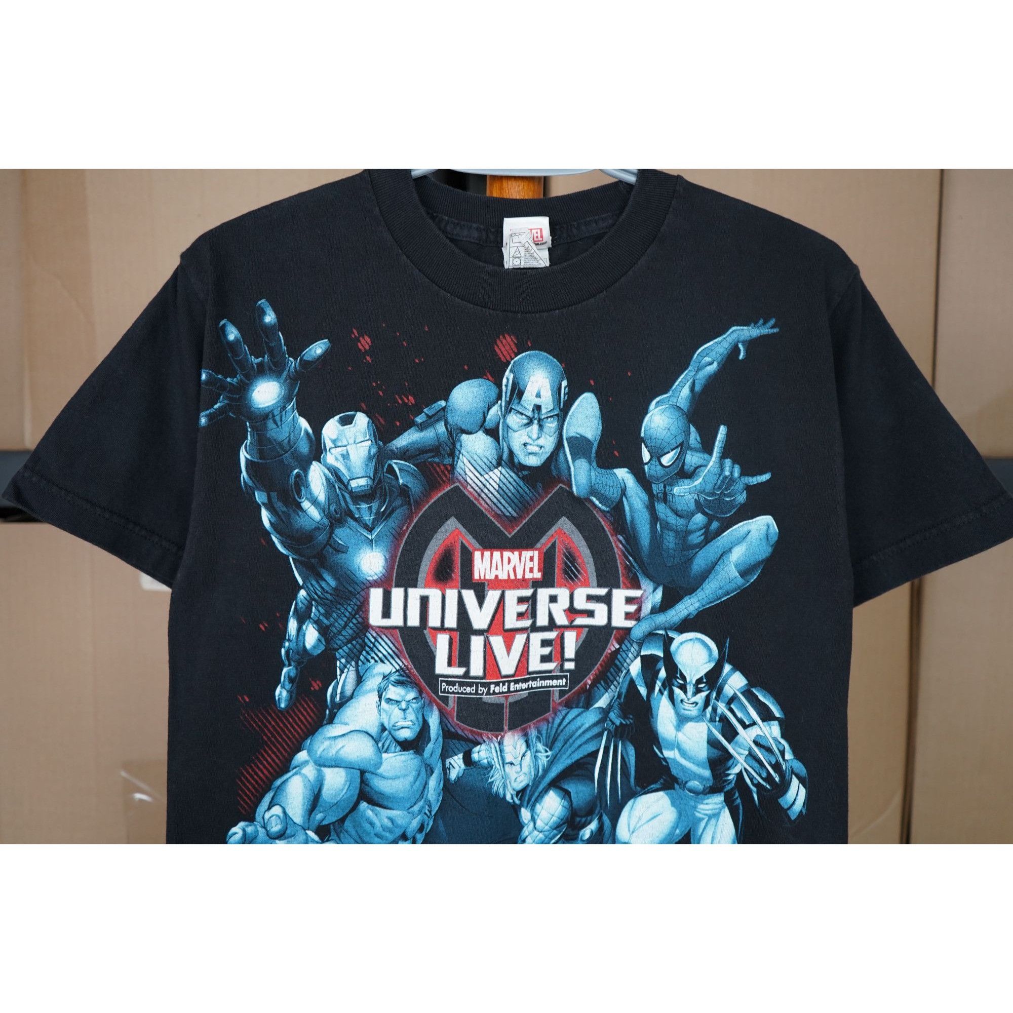 Marvel Comics Marvel Universe Live North American Tour S Tshirt #383 Size US S / EU 44-46 / 1 - 3 Thumbnail