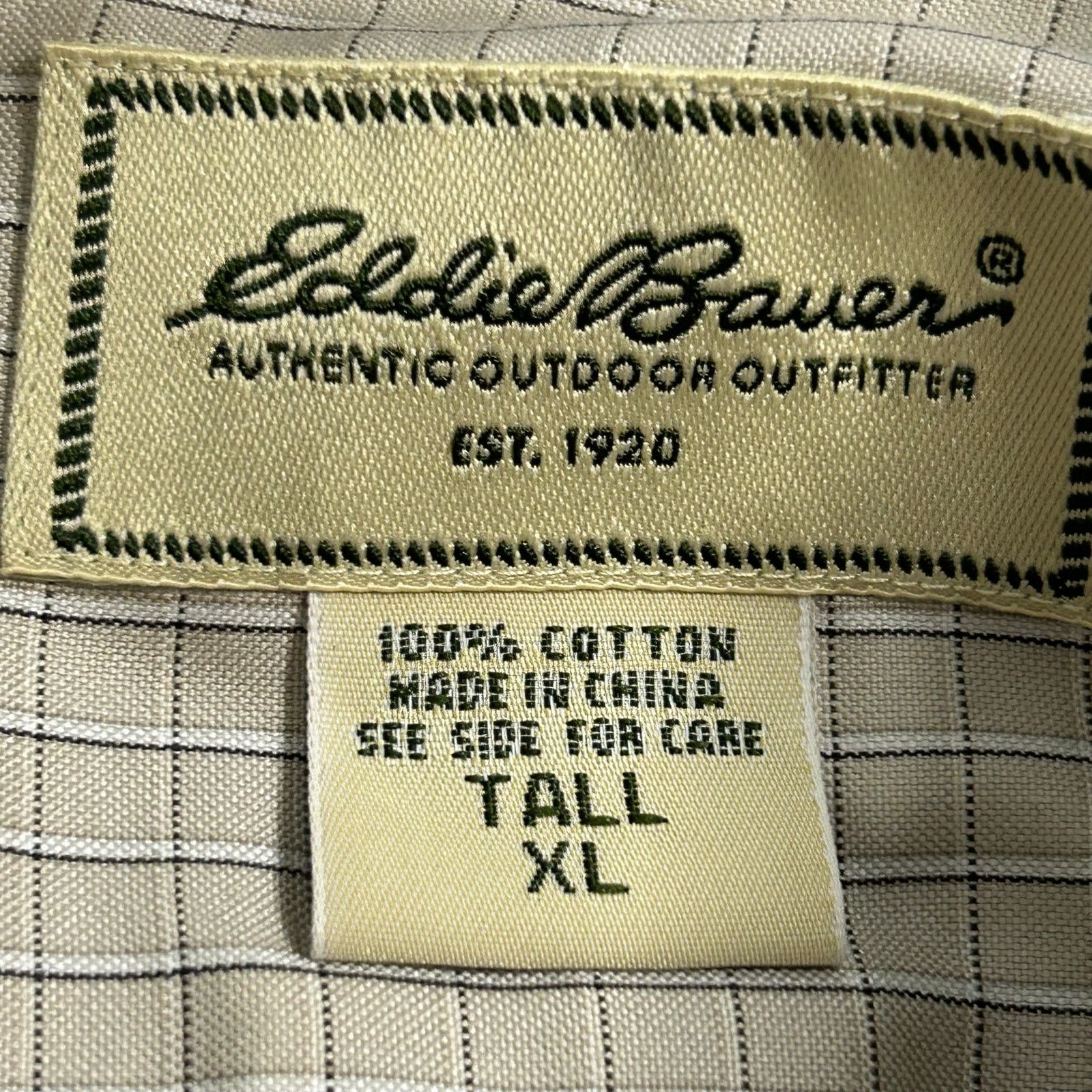 Eddie Bauer Eddie Bauer Wrinkle Resistant Shirt XL Tall Size US XL / EU 56 / 4 - 11 Thumbnail