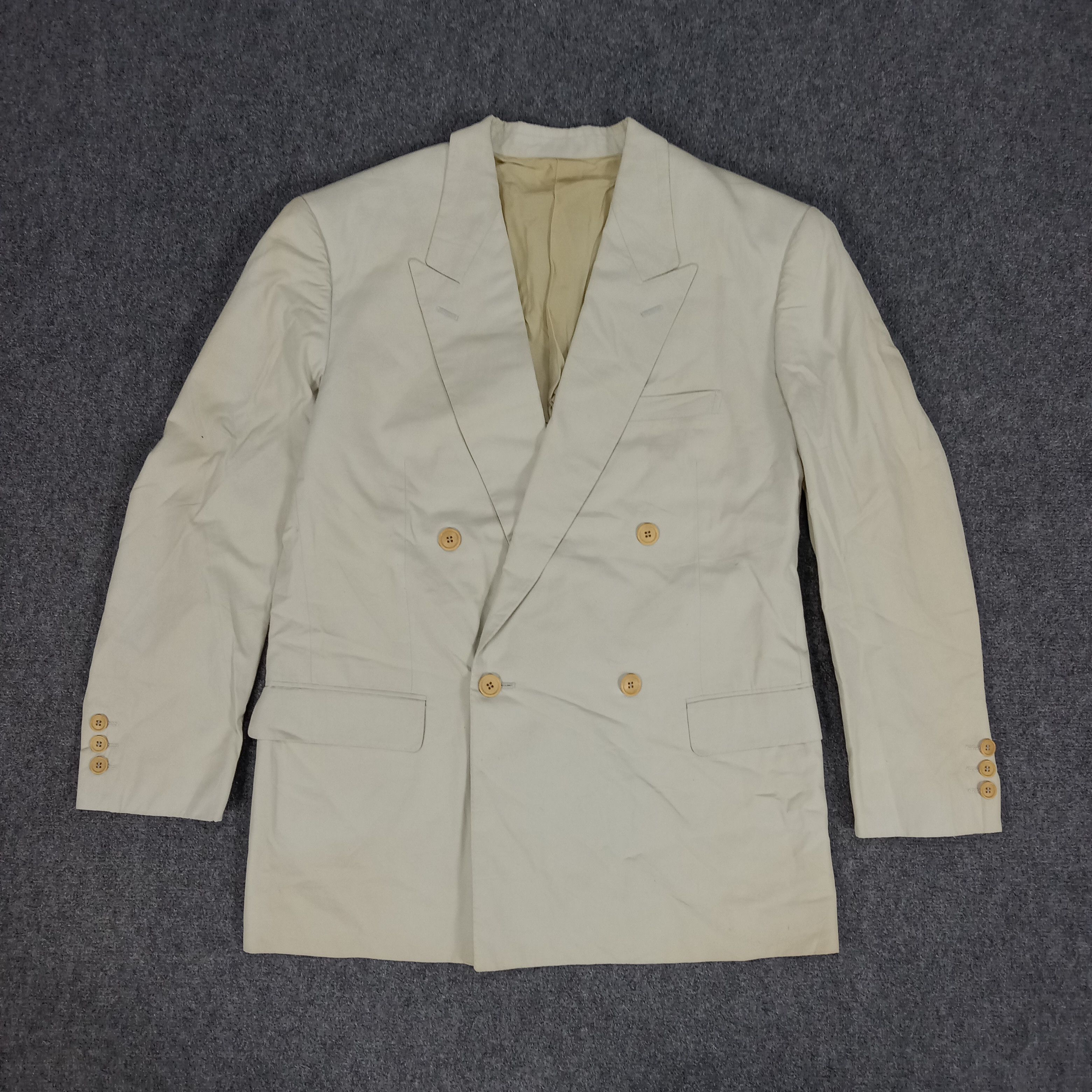 Issey Miyake × Vintage Issey Miyake Men Japanese Designer Blazer Coat Size 38S - 1 Thumbnail