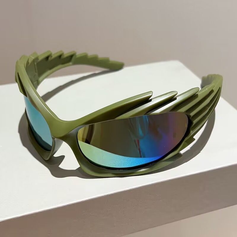 Electric Visual Crazy Street ins style custom avant-garde sunglasses Size ONE SIZE - 1 Thumbnail