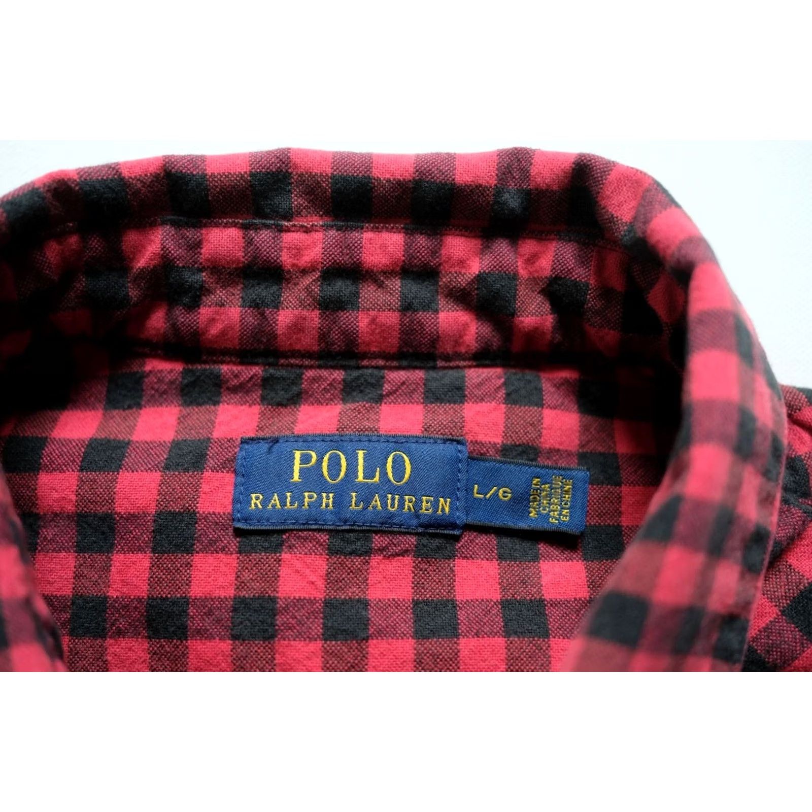 Ralph Lauren VINTAGE RALPH LAUREN Shirt WMN SZ L PLAID WESTERN PEARL SNAP RETRO Y2K RED BUFFALO Size L / US 10 / IT 46 - 5 Thumbnail