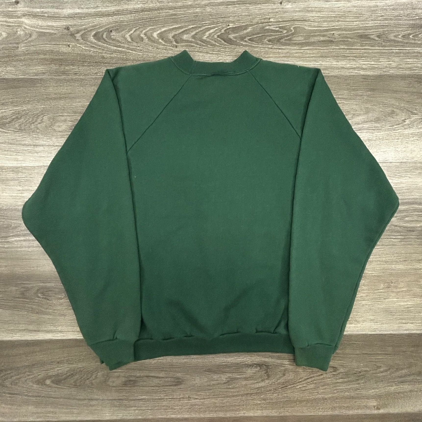 Hanes VINTAGE Hanes Christmas Betty Boop Sweatshirt Mens XL Green Raglan Crew Neck Pullover Graphic Print 90s Hanes Activewear Size US XL / EU 56 / 4 - 3 Thumbnail