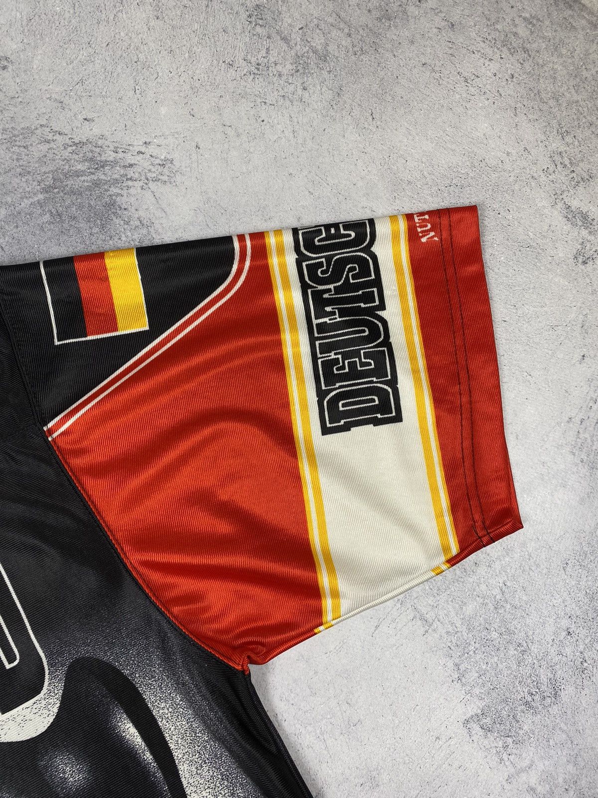 Vintage Vintage 90’s Nutmeg Mills Germany Deutschland Soccer Jersey Size US XL / EU 56 / 4 - 8 Thumbnail