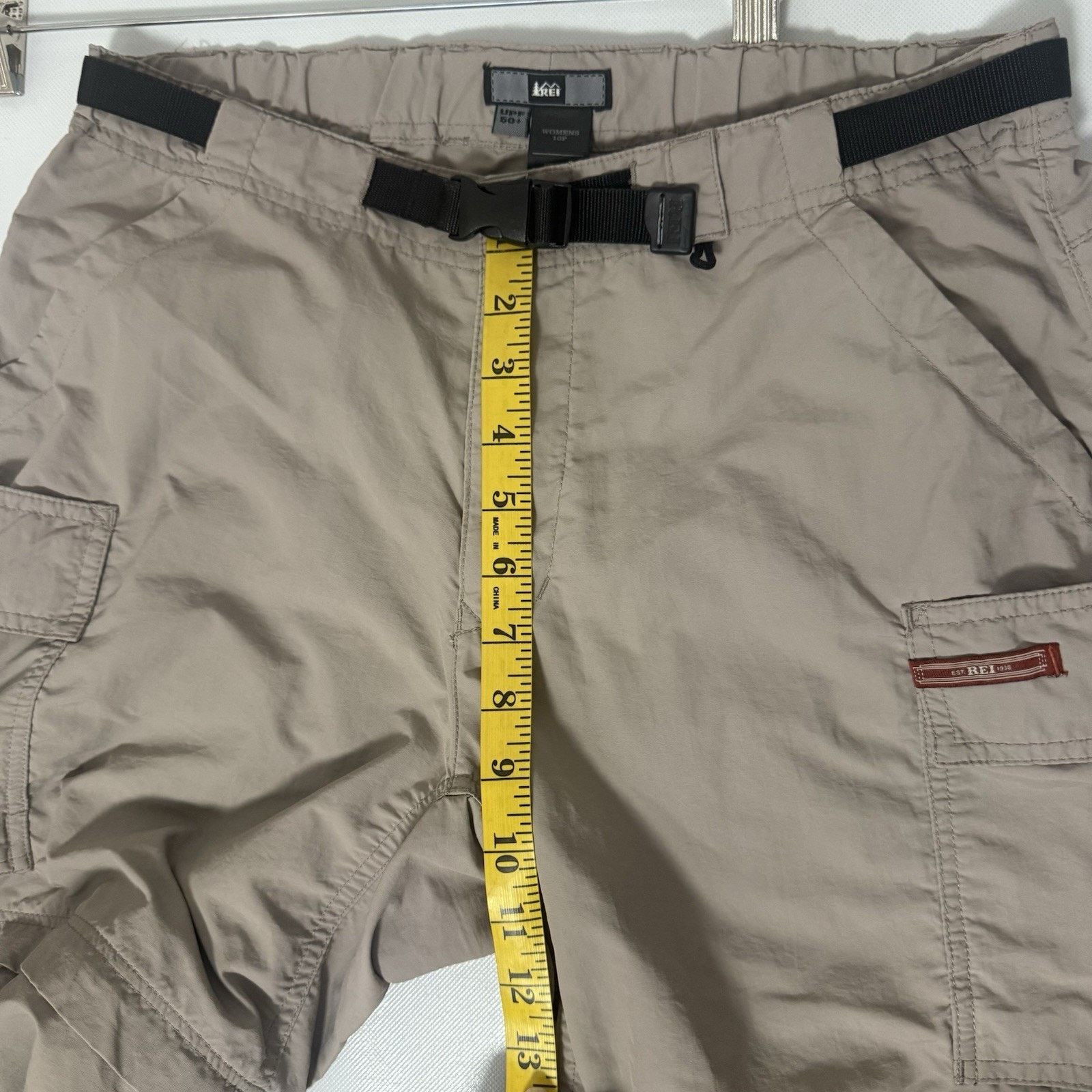 Rei REI Convertible Pants 10P Sahara Nylon UPF 50+ Hiking Cargo Size 30" / US 8 / IT 44 - 5 Thumbnail