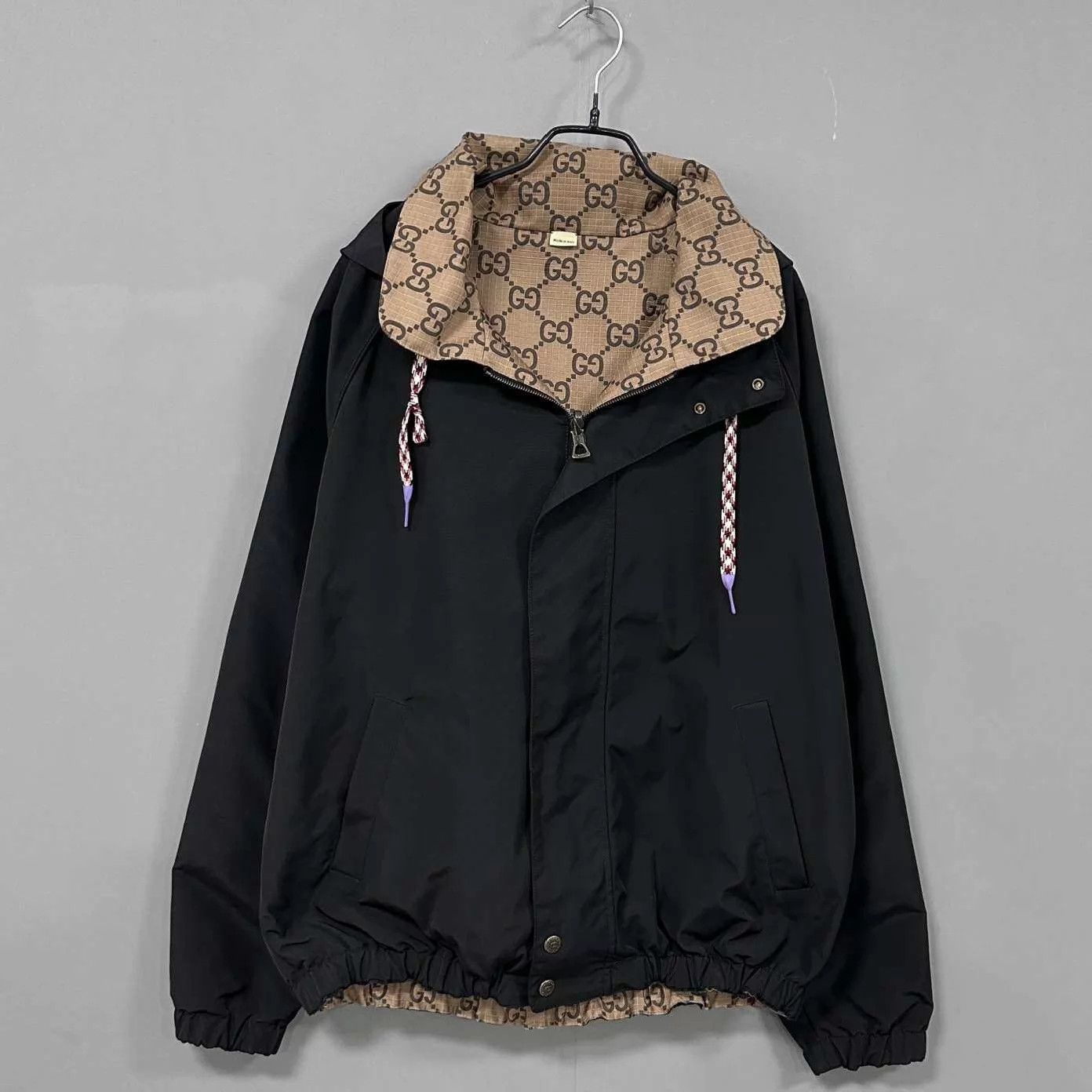 Gucci GUCCI GG Monogram Double-Sided Shell Jacket Size 48 Size US M / EU 48-50 / 2 - 1 Thumbnail