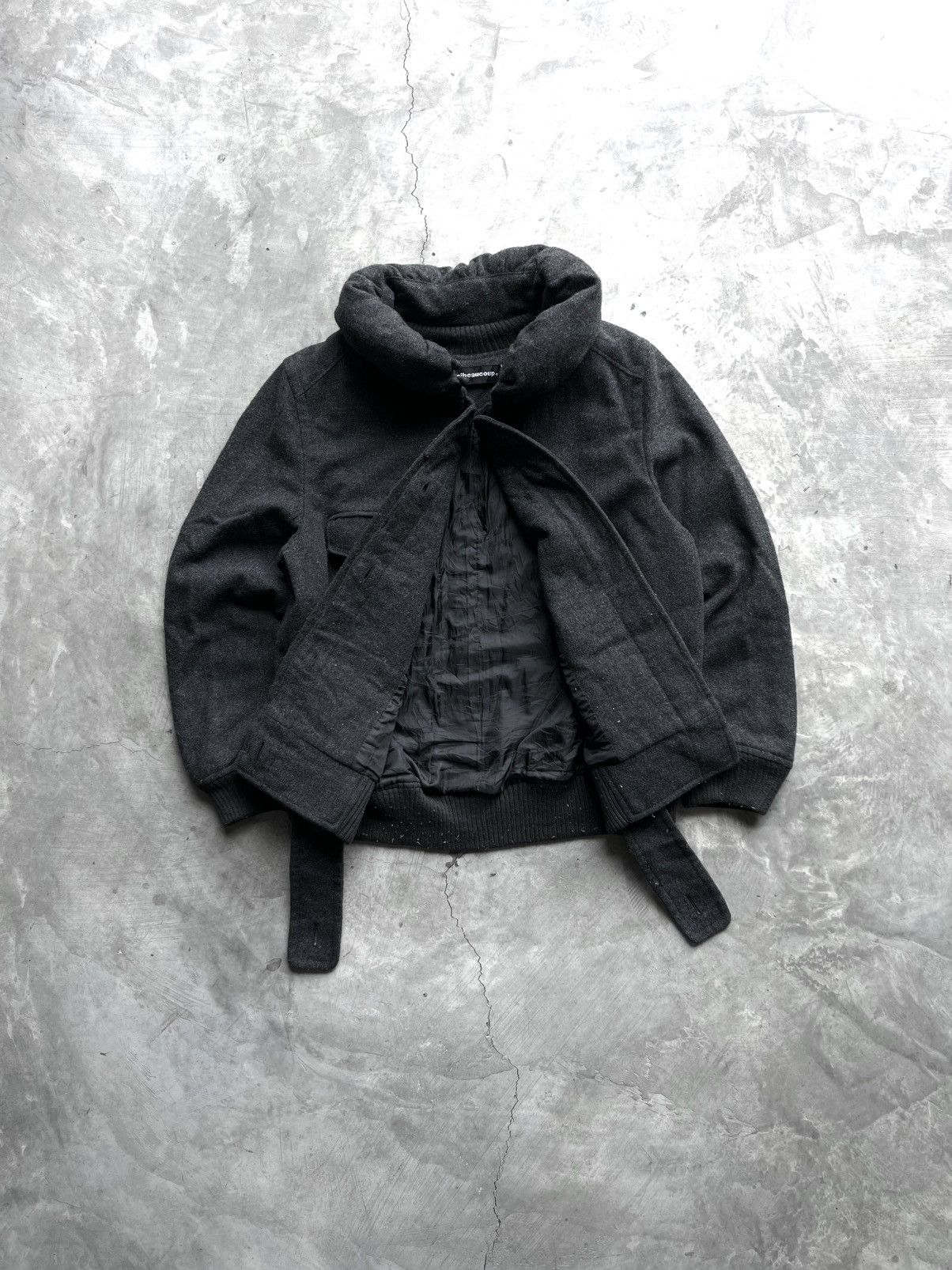 Issey Miyake 90s Mercibeaucoup by Issey Miyake Wool Jacket Rare Design Size US S / EU 44-46 / 1 - 8 Thumbnail