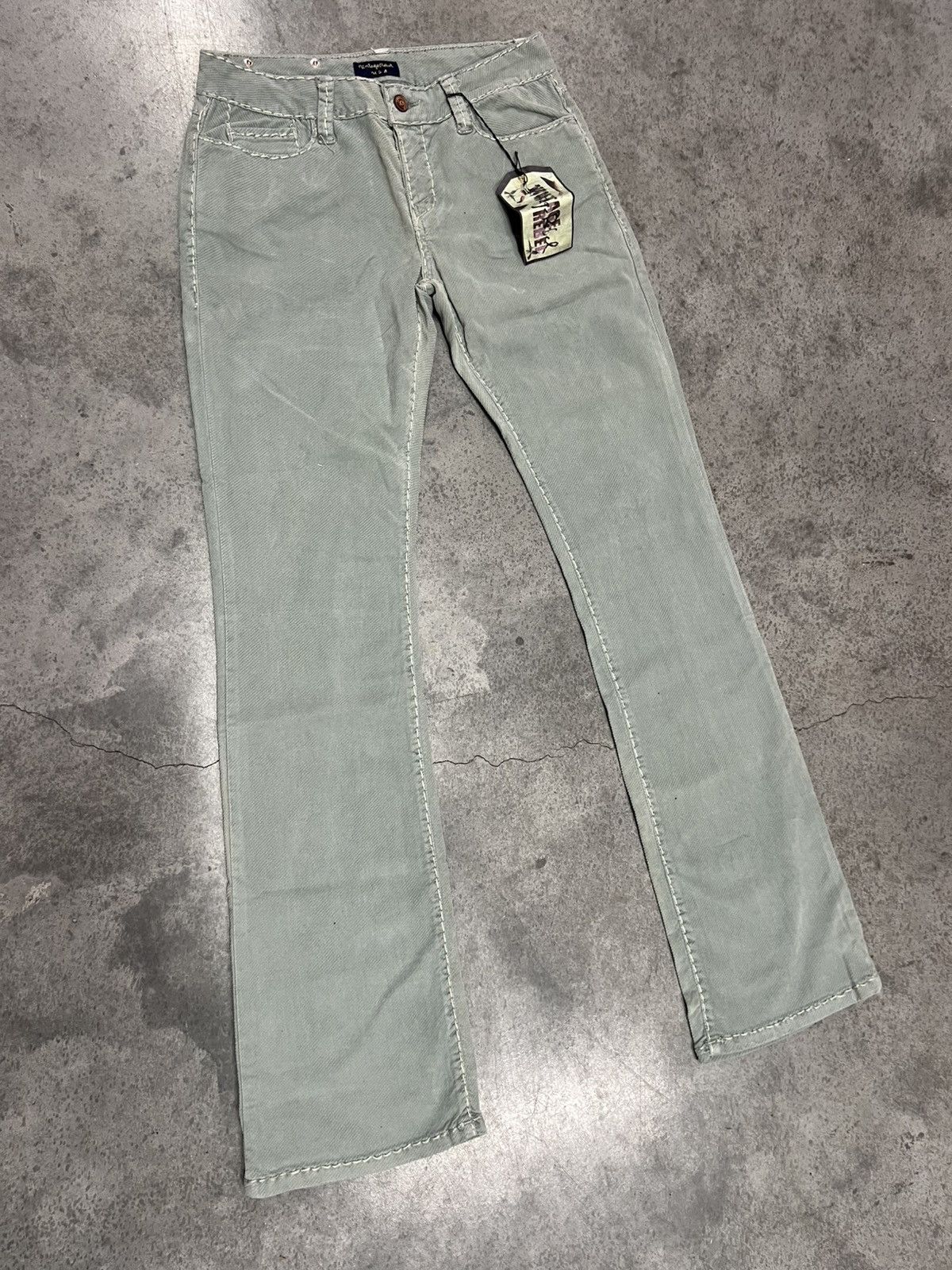 Vintage Y2K 2000's VTG Vintage Rebel USA Streetwear Goth Retro Pants Size 30" / US 8 / IT 44 - 1 Thumbnail