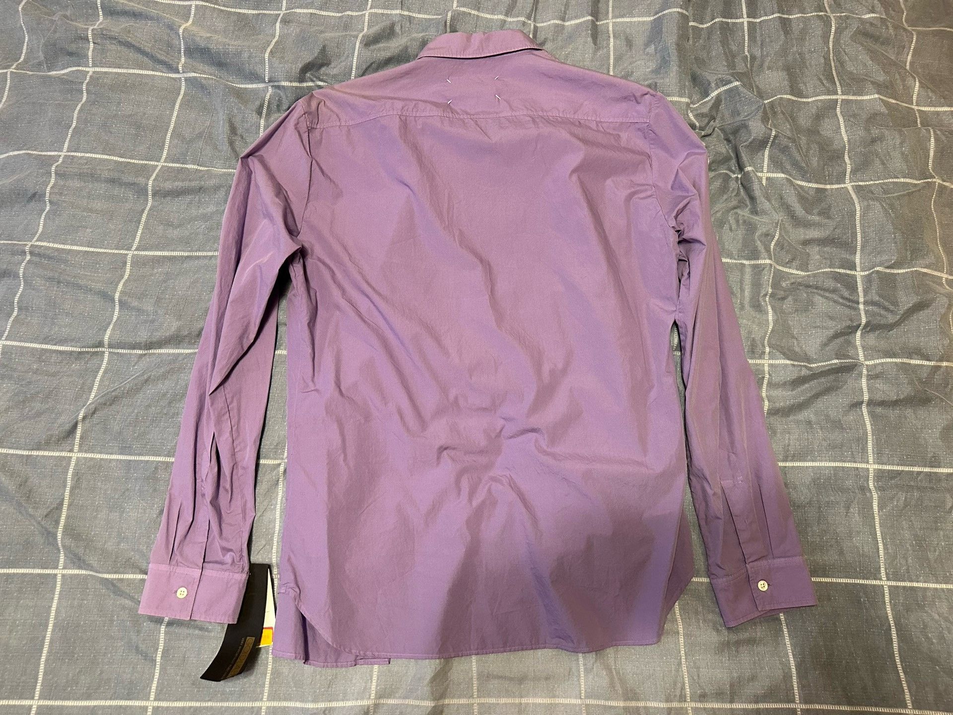 Maison Margiela Maison Margiela Purple long-sleeved shirt 2501-Nextarrow Size US XS / EU 42 / 0 - 3 Thumbnail